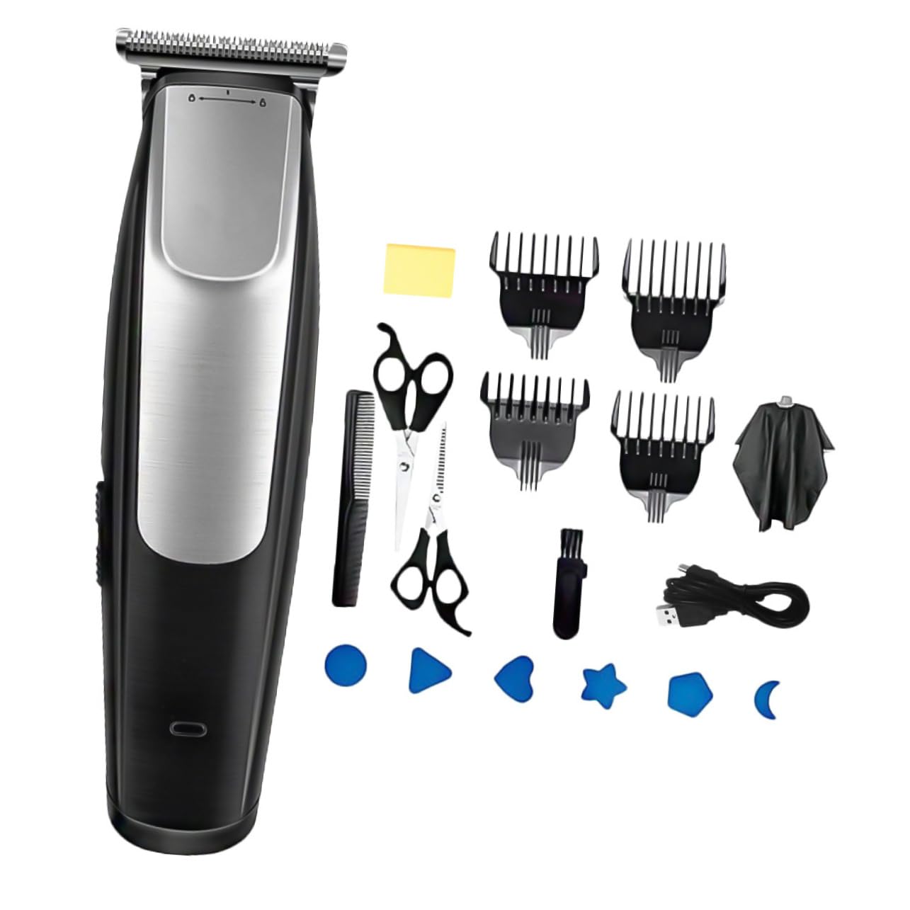 Tondeuse à cheveux électrique Healvian USB pour coiffure à la maison - 8