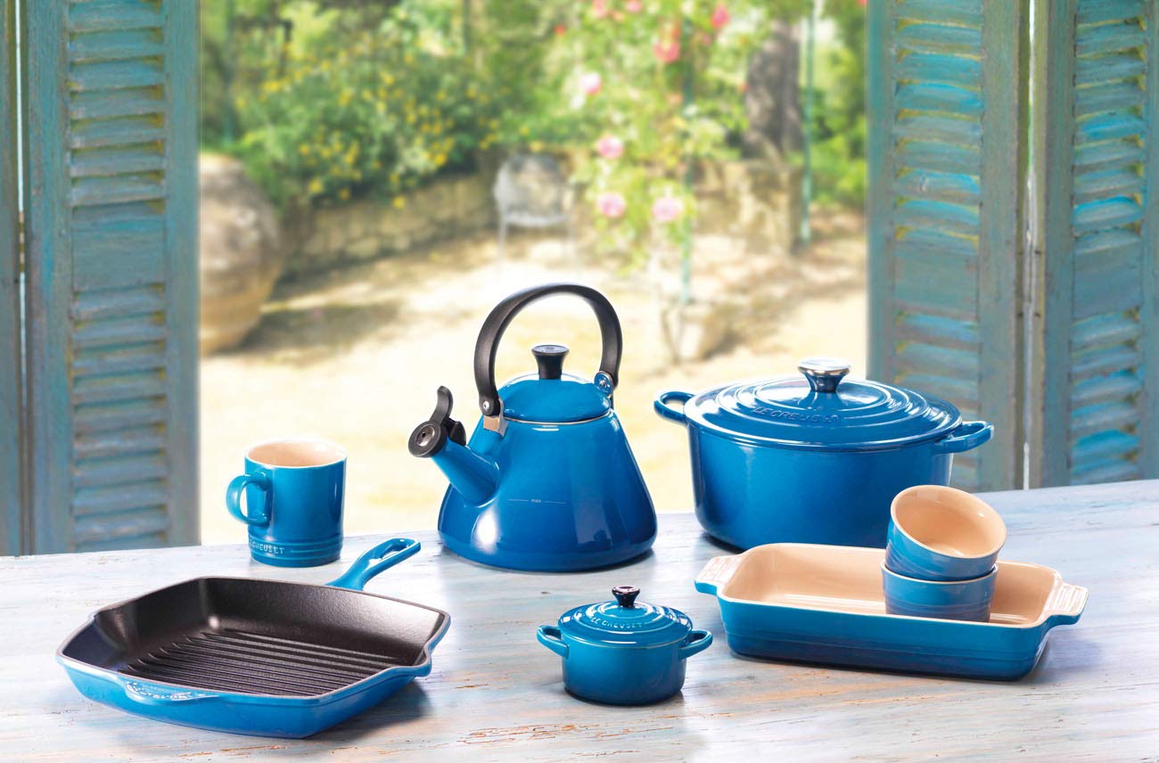 Le Creuset Set de mini cocottes, 4 unidades, Redondas, 200 ml cada una