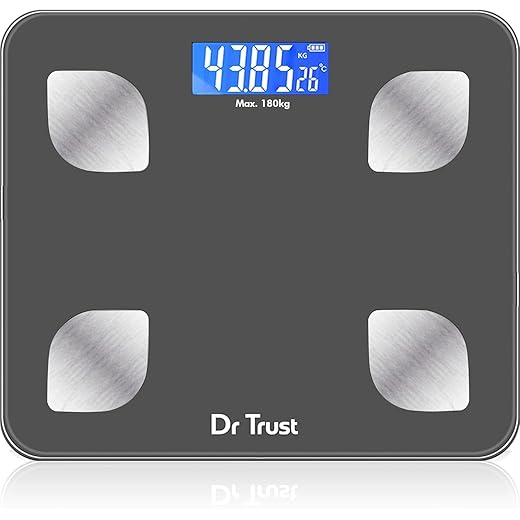 Dr Trust Bluetooth Body Fat Analyzer - 505 (Gray)