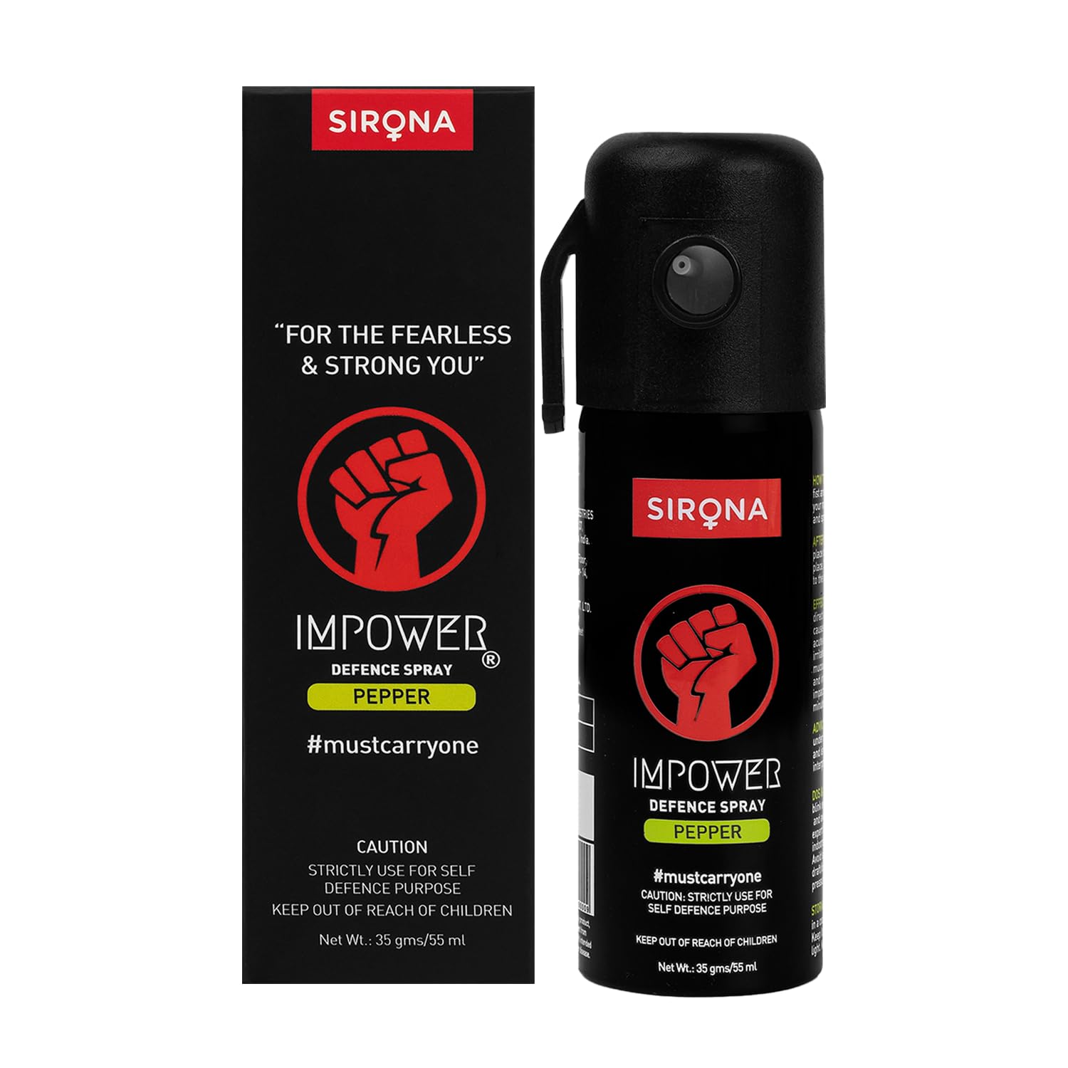 IMPOWER Self Defence Pepper Spray for Woman Safety - 55 ML (Pack of 1)-image-49