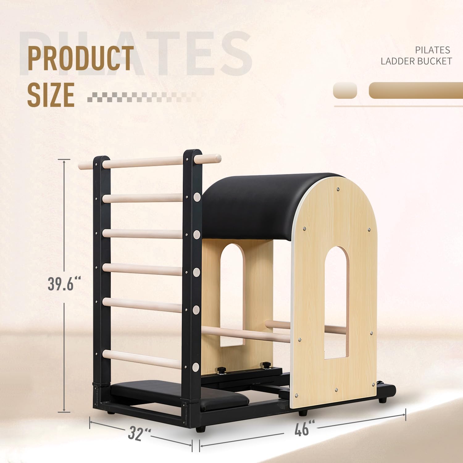 Amazon.com : Faittd Ladder Barrel Pilates Equipment, Pilates