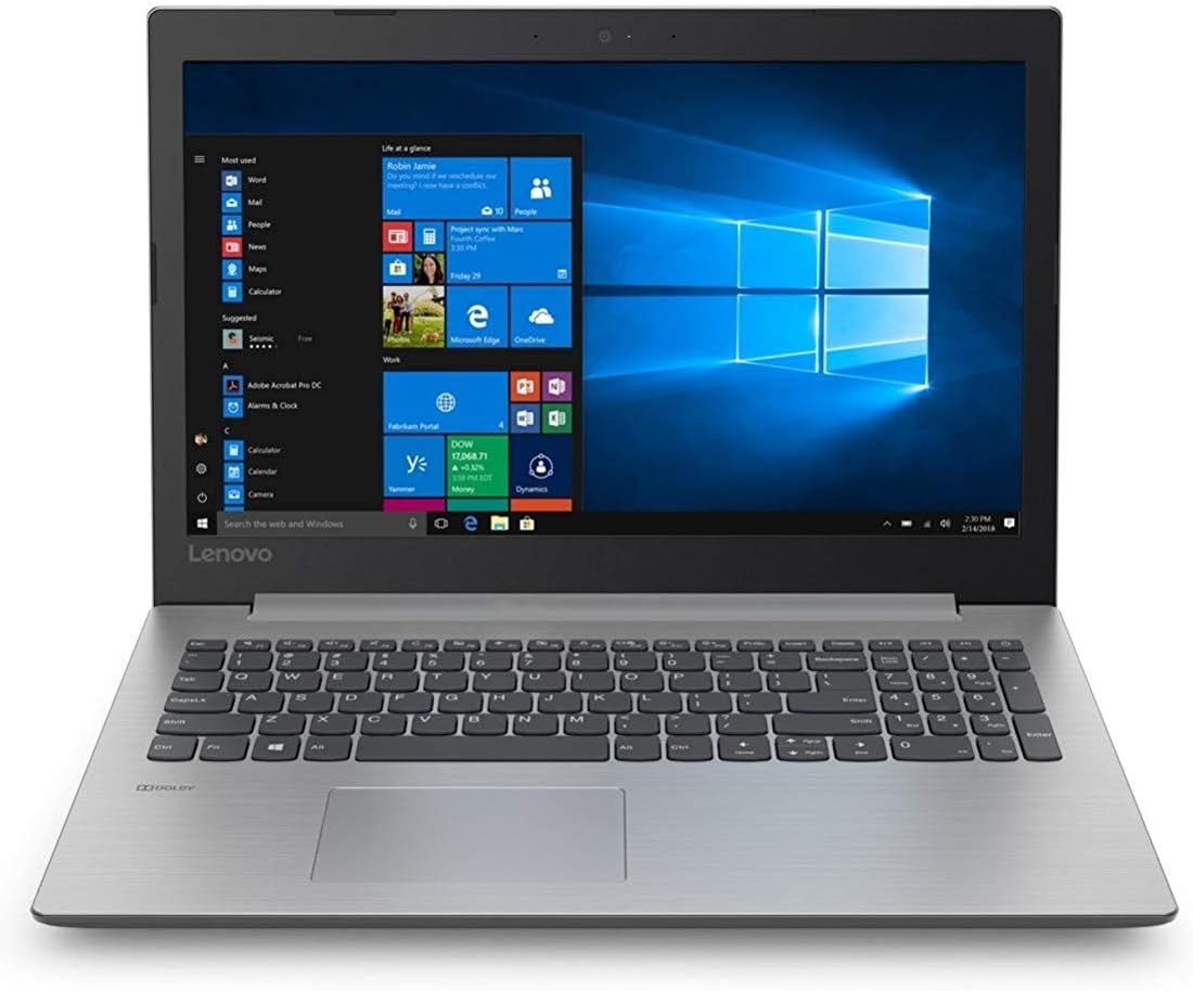 Lenovo Ideapad 330 7th gen Intel Core i3 15.6-inch FHD Laptop (4GB/1TB HDD/Windows 10/MS Office 2019/Platinum Grey/2.2Kg/with DVD-RW), 81DC01A1IN