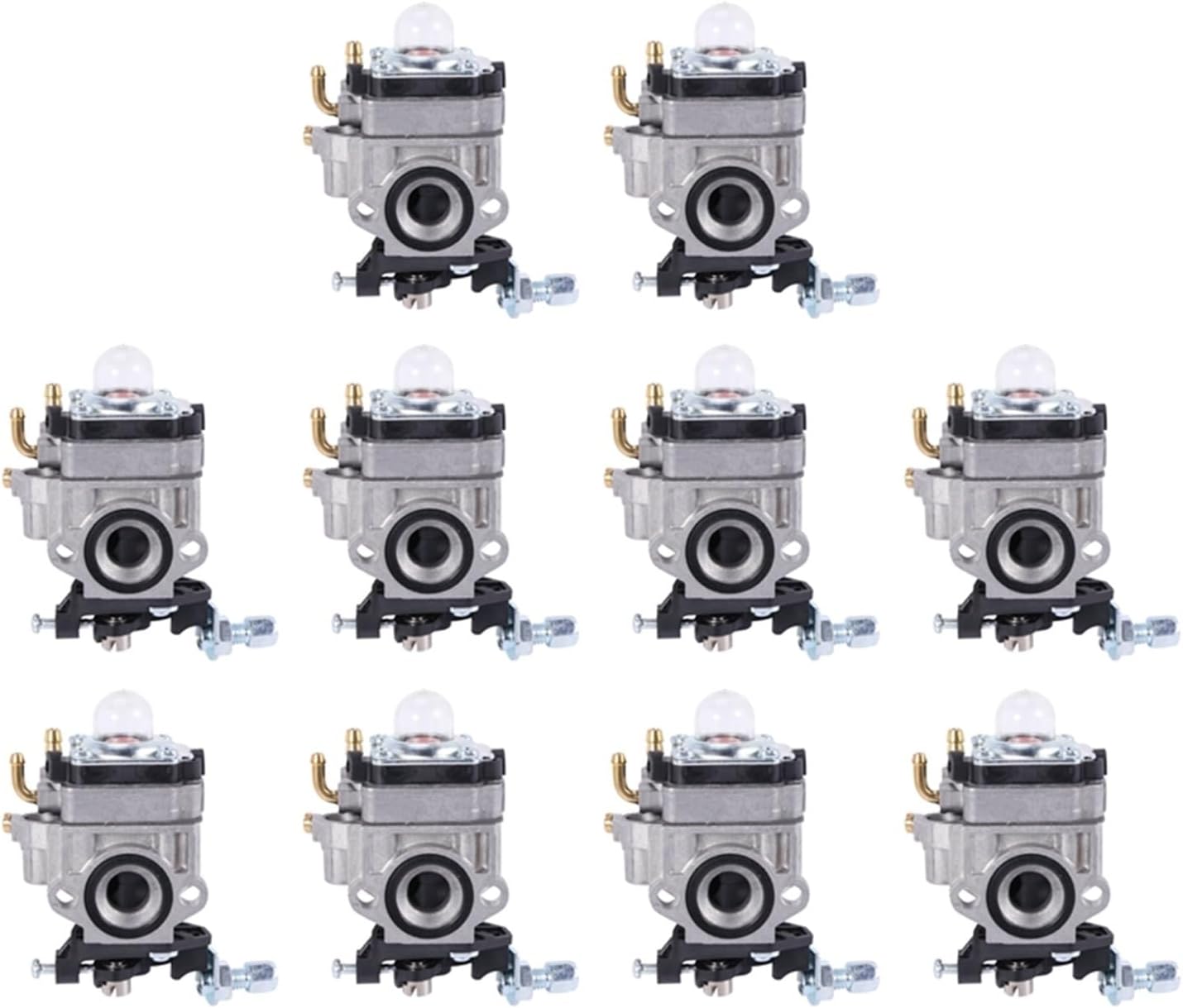 10X Carburettor Carb Compatible with Various Hedge Trimmer Brush Cutter Chainsaw 11Mm