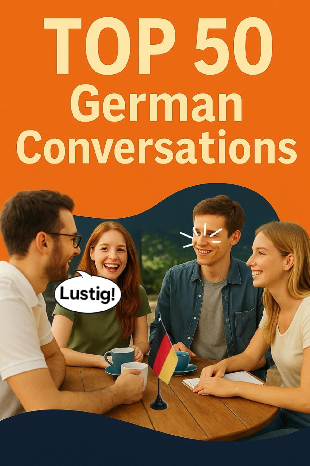 Top 50 German Conversations: Real-Life Dialogues for Everyday Speaking (Deutsch lernen)