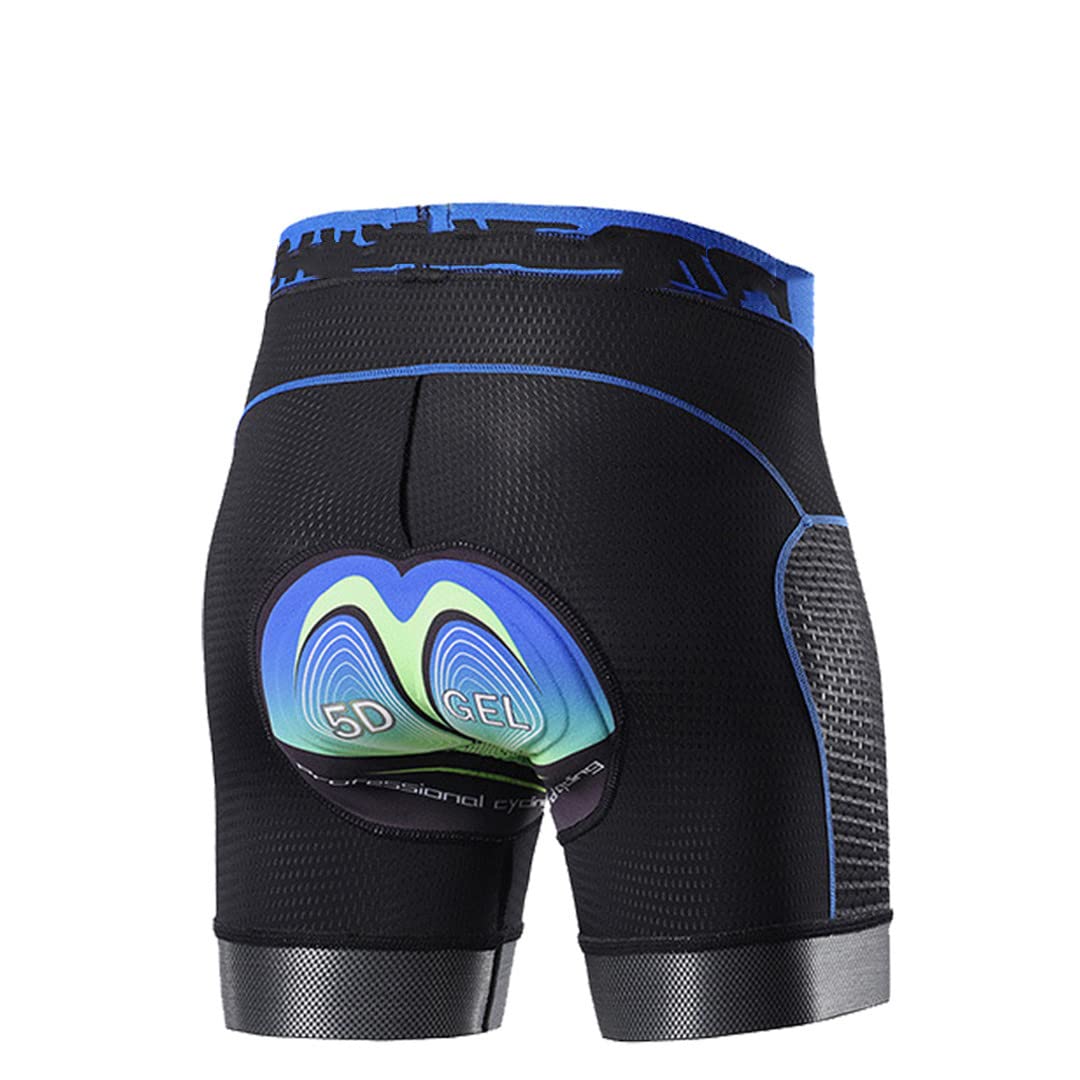 Suwequest Herren -Radsport -Kurzfilme Gel -Pad atmungsaktivem Maschen -Radfahren Fahrrad Fahrrad unter -Packant MTB Road Bike Riding Shorts