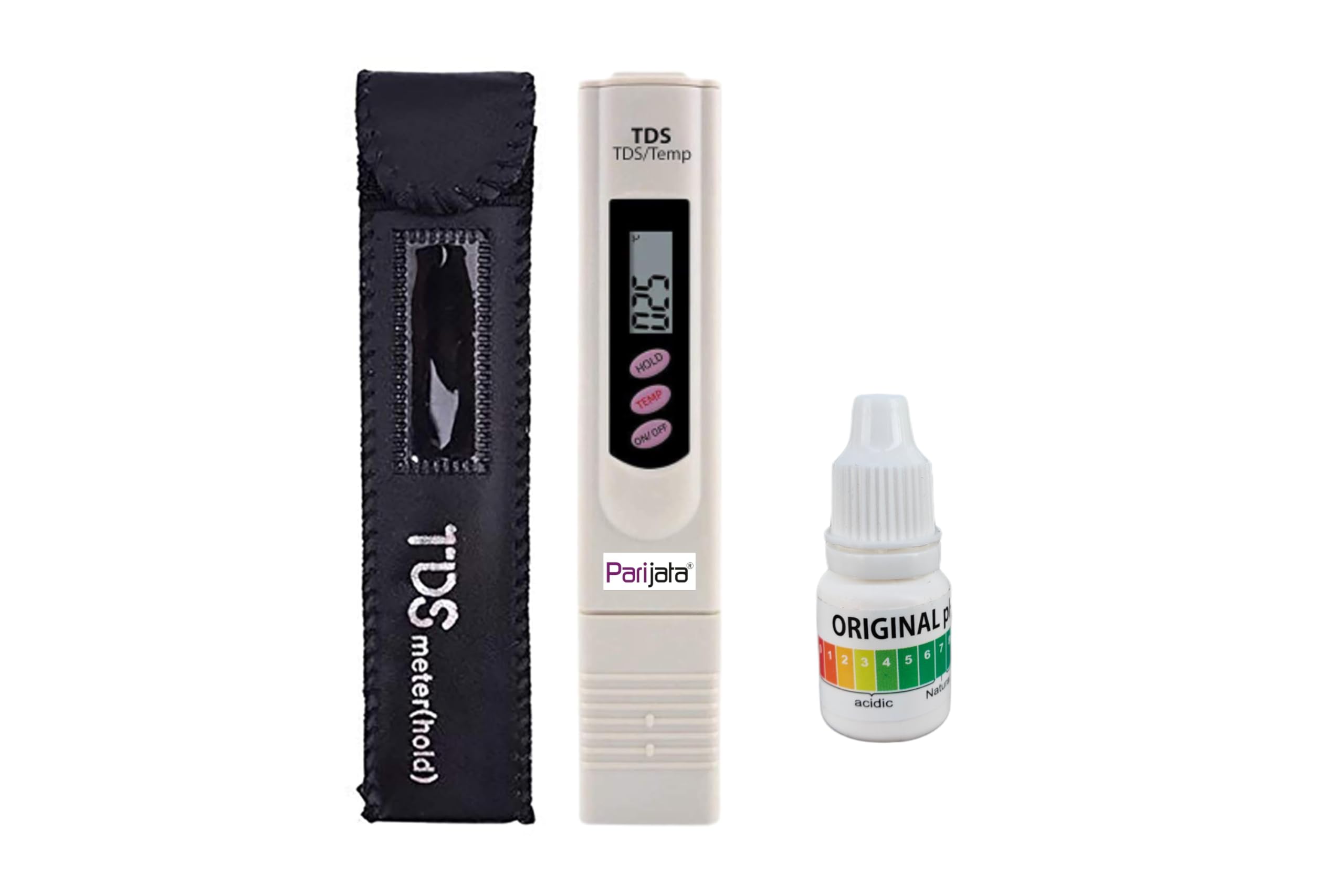 PARIJATA Digital TDS Meter for water testing | TDS Metre | Water purity tester meter with alkaline ph drop (B09Q8KDN9K) Amazon Price History, Amazon Price Tracker