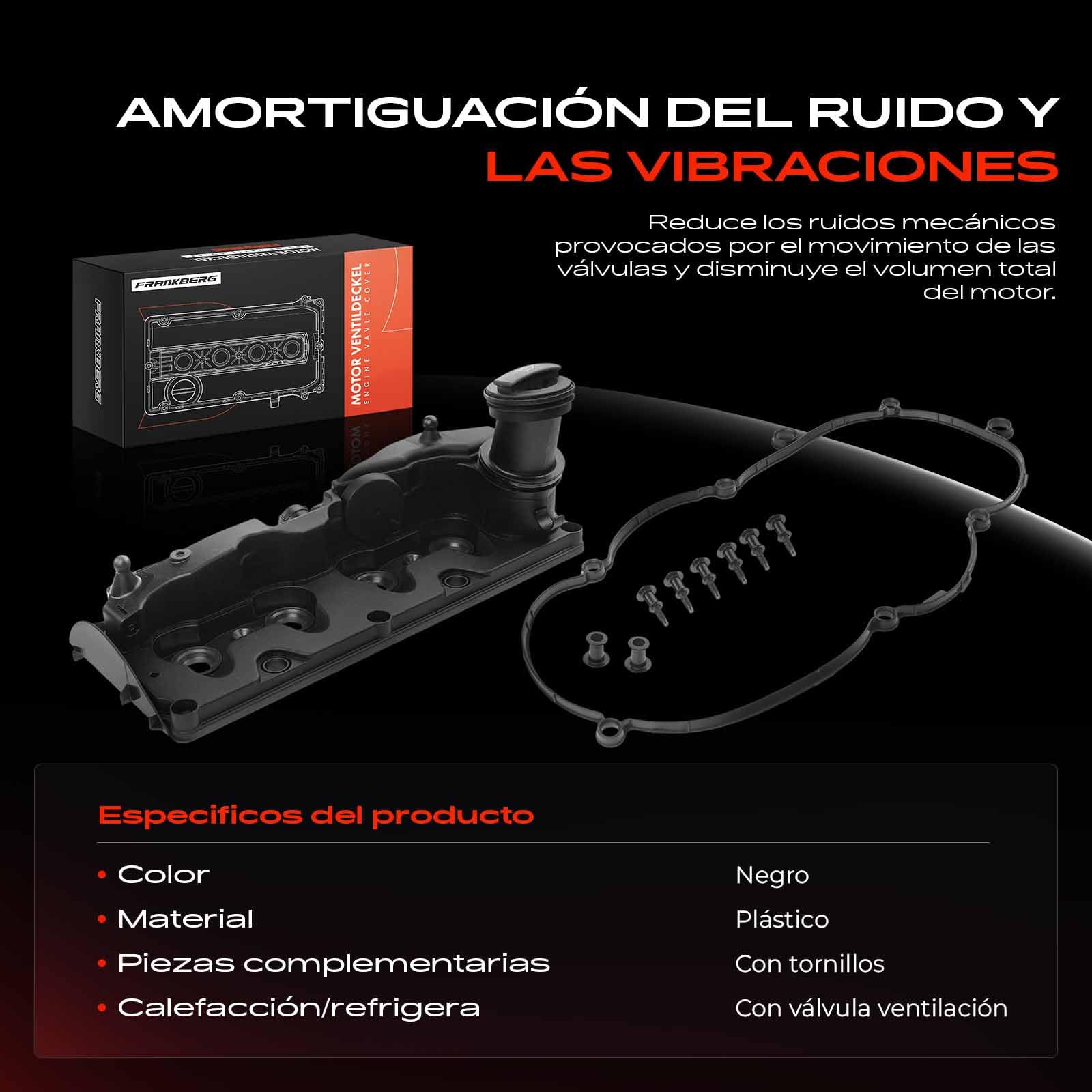 Frankberg Tapa de válvulas tapa de culata 03L103469G