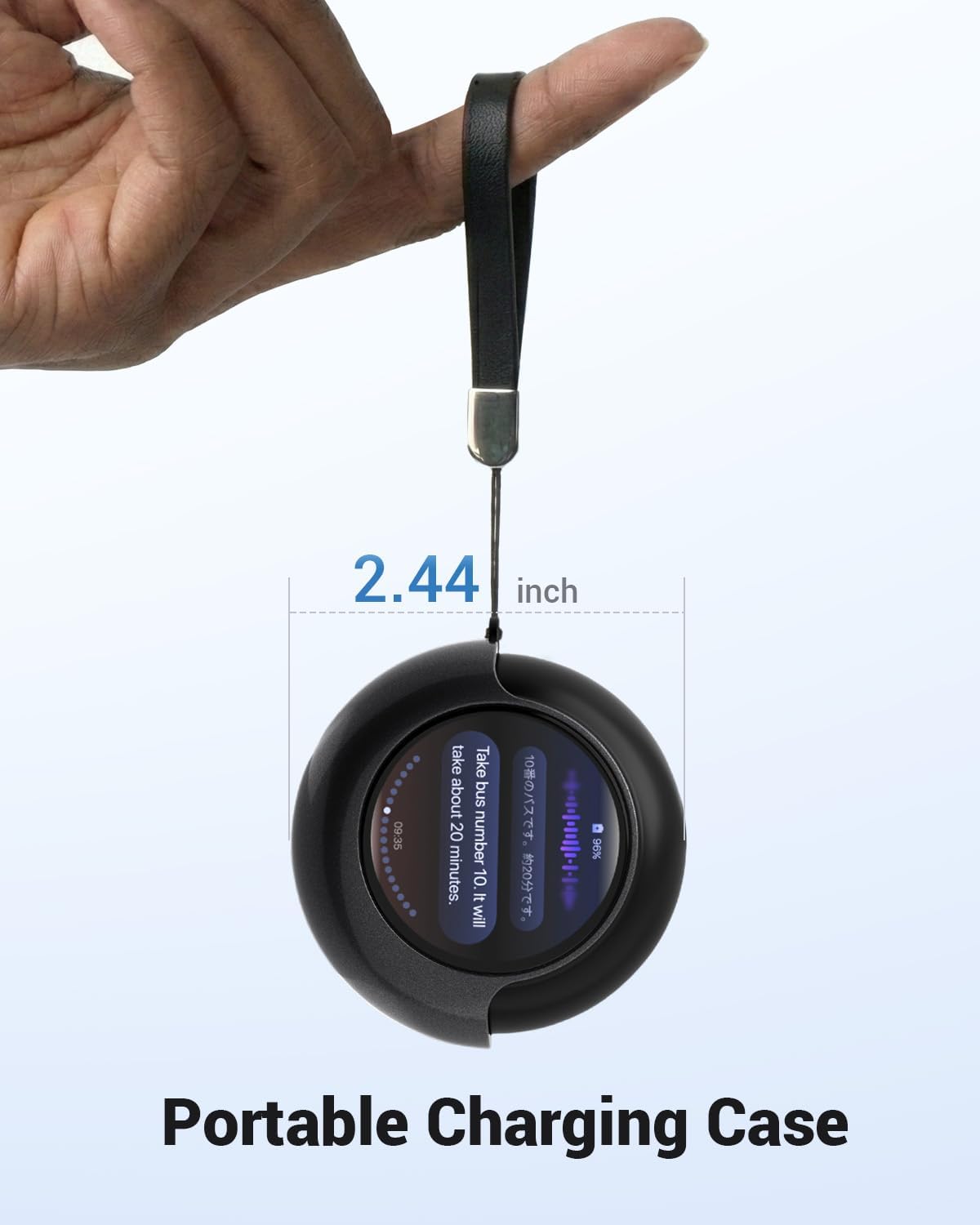 AI Translation Earbuds Real Time, 157 Languages 2-Way Translator Earbuds with Call Translation, 3-in-1 Interpreter, 40H Playtime, Audifonos Traductores Inglés Español for Travel Business Learning - Image 8