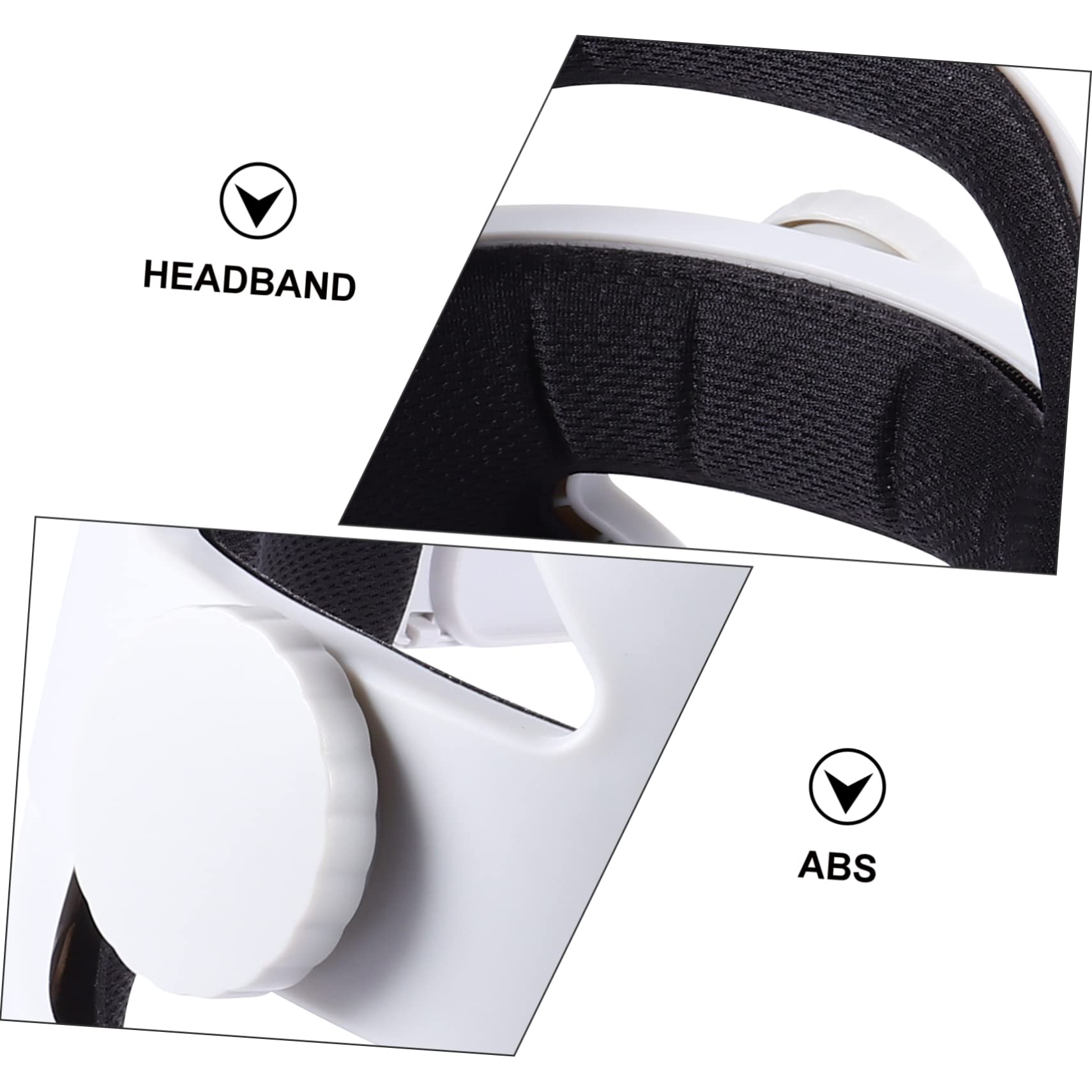 Uonlytech Soporte De Correa para Auriculares VR Almohadilla Antideslizante para Cabeza Compatible