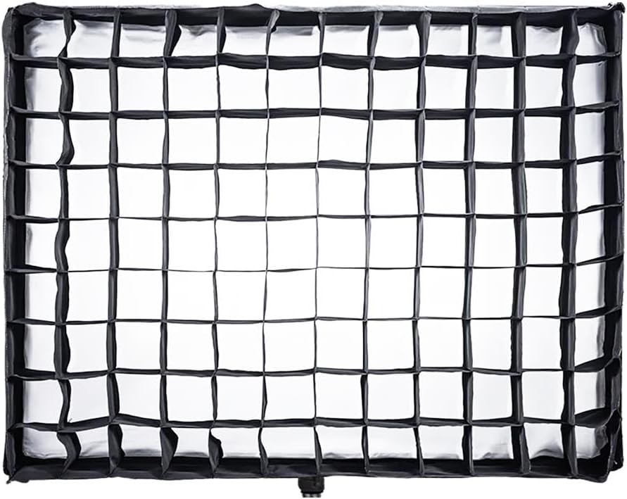 Aputure NOVA II 2x1 Softbox with Dual Diffusion Cloths High Reflective Interior 45-Degree Grid and Fast Setup for Cinematic Lighting