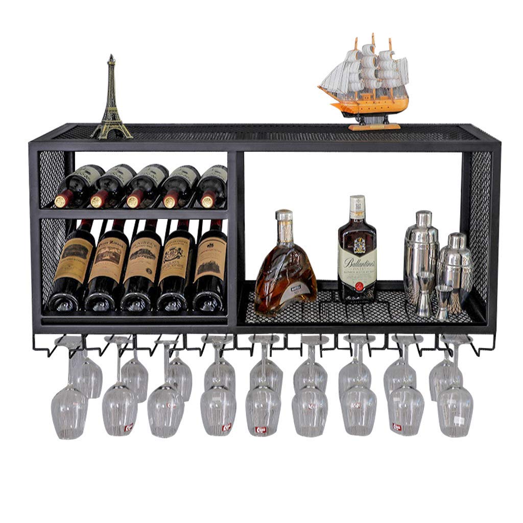 Porte-verre à vin mural pour ranger vos bouteilles sans encombrement