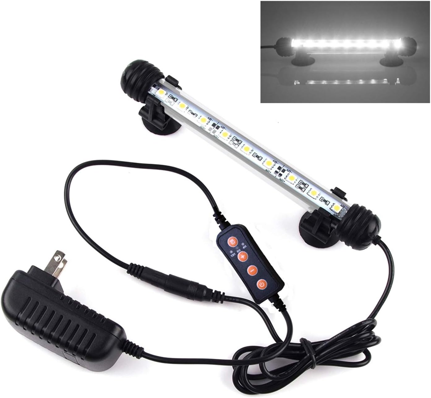 GZKANFUL LED Aquarium Light, Underwater Fish Tank Lights