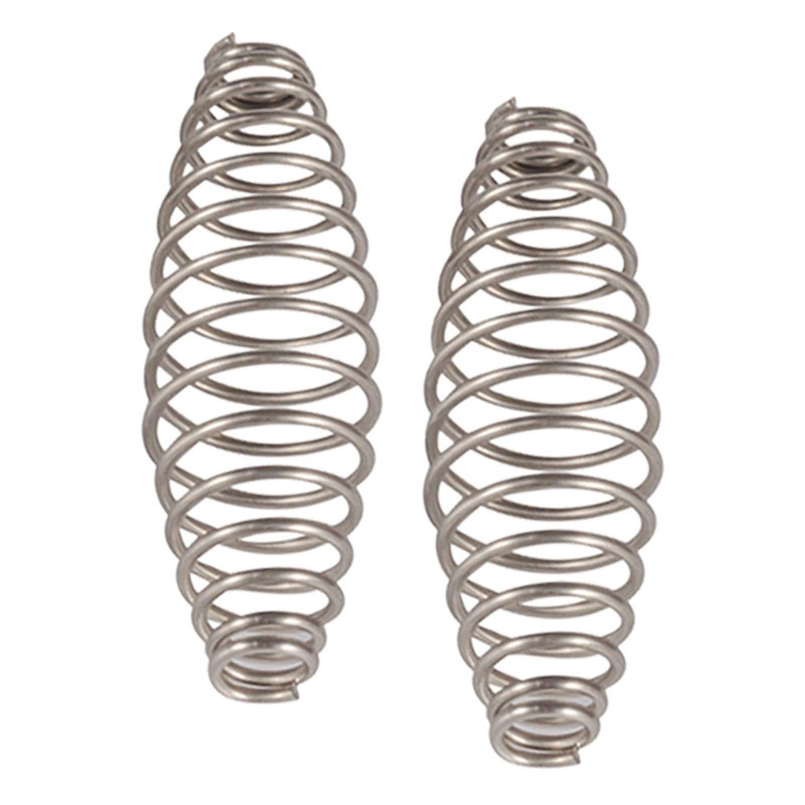 Maniglia A Molla Per Barbecue In Acciaio Inox – Impugnatura Ergonomica Per Affumicatori, Stufe A Legna E Griglie (Argento 1,3x5,3 Cm)