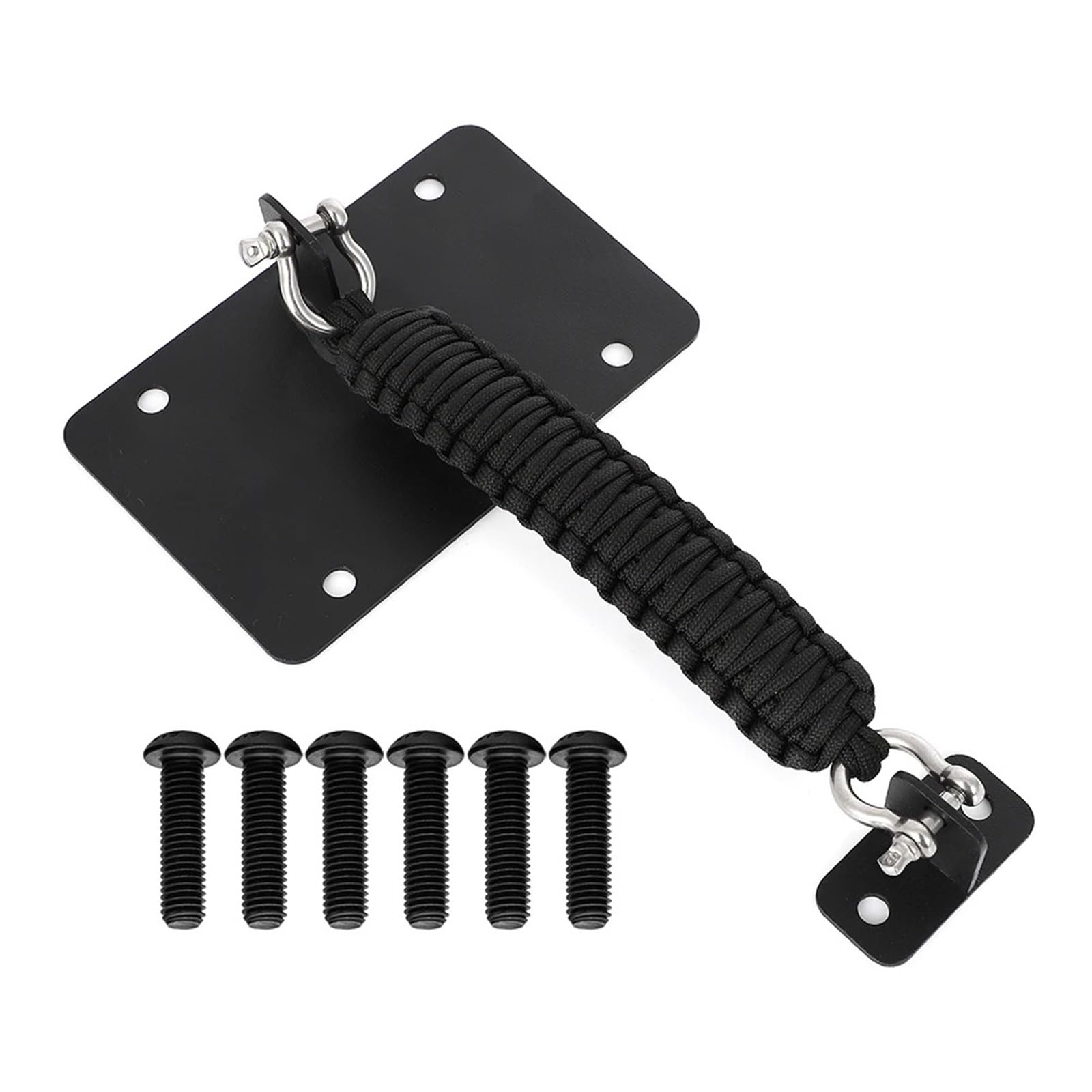 Front Door Check Strap Fit for Jeep Wrangler JK 2011-2018 Rear Door Gate/Tailgate Check Strap Retaining Arm Parts Side Hinge