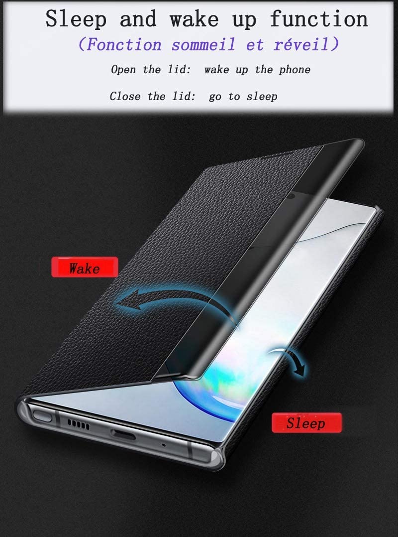 Custodia Intelligente in Pelle per Samsung Galaxy Note 20 Ultra 5G. Flip/Fondina/Addormentato/Riattiva/Intelligente. Cover per Samsung Note20 Ultra