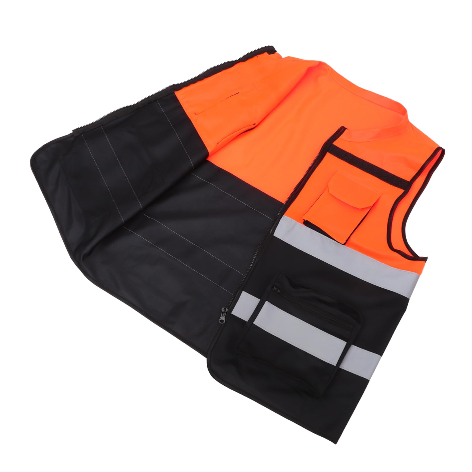 SHINEOFI Chaleco reflector chaleco reflectante de alta visibilidad seguridad al correr azul seguridad de neón noche corriendo equipo reflectante chaleco para correr hombres tela de nailon