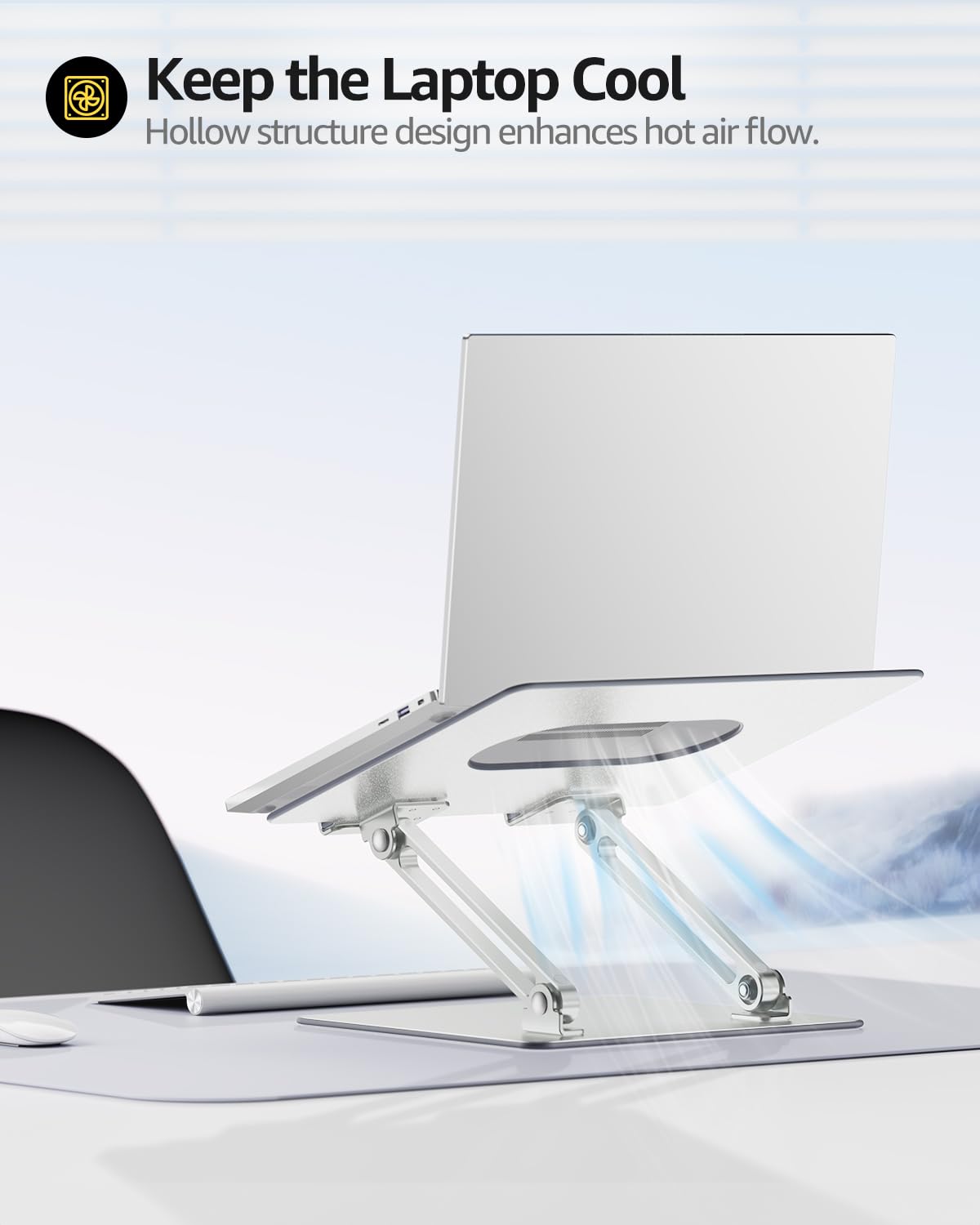 Supporto per Laptop supporto regolabile per Riser per Computer
