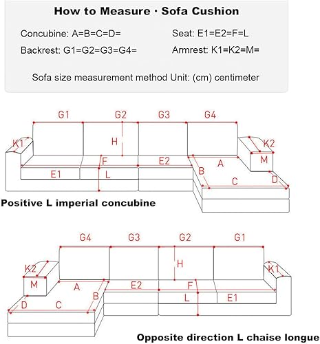 Miniatura 7 de Funda de sofá de esquina en forma de L, funda de sofá de terciopelo, funda de sofá antideslizante, funda de sofá seccional de 1234 plazas, protector