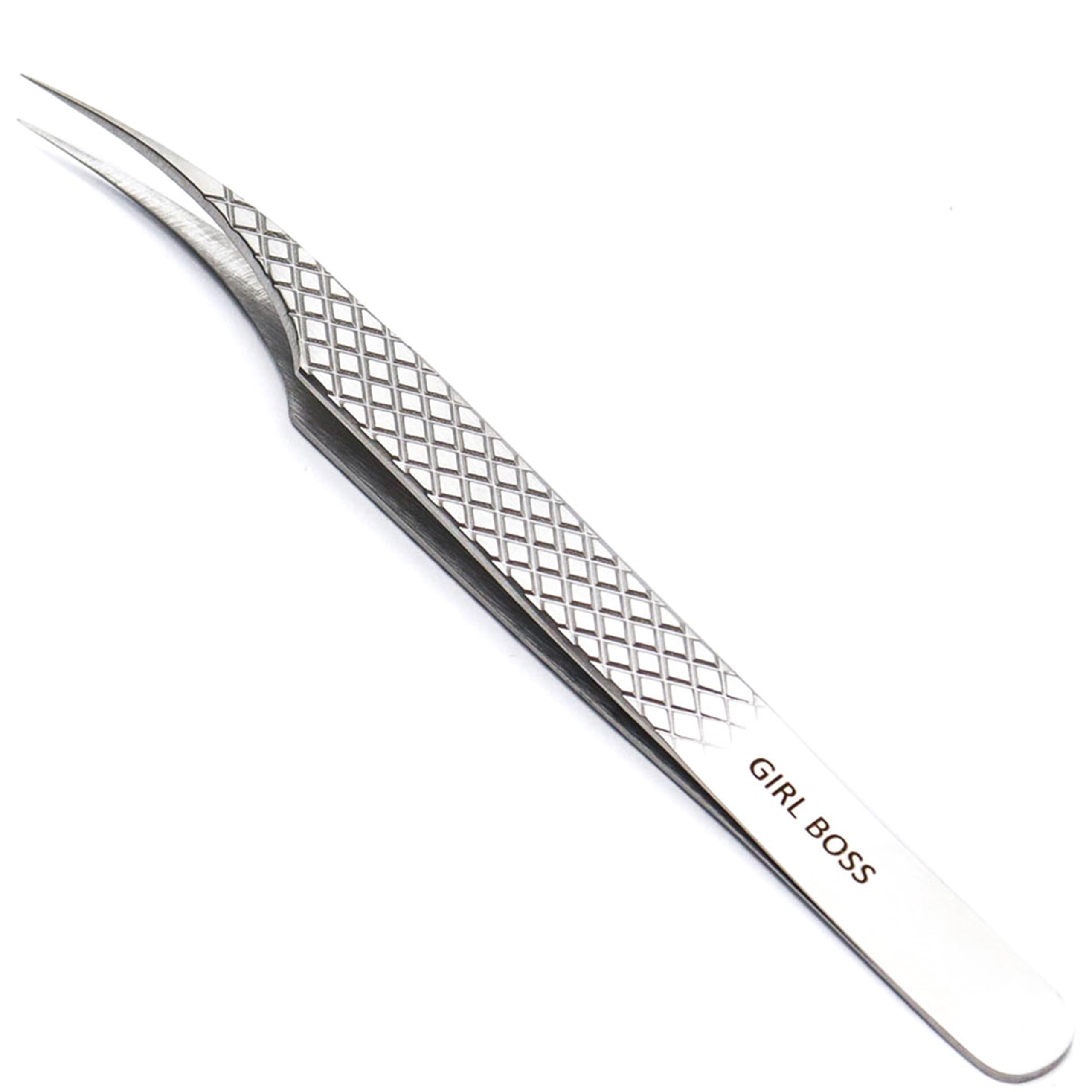 LLBA Lash Tweezer Professional for False Lash Application Tool | Multi Shapes & Purposes with Non-Slip Grip Tweezers for Volume, Isolation & Classic Lashes (Galaxy, All The Fluff Volume) — view 27