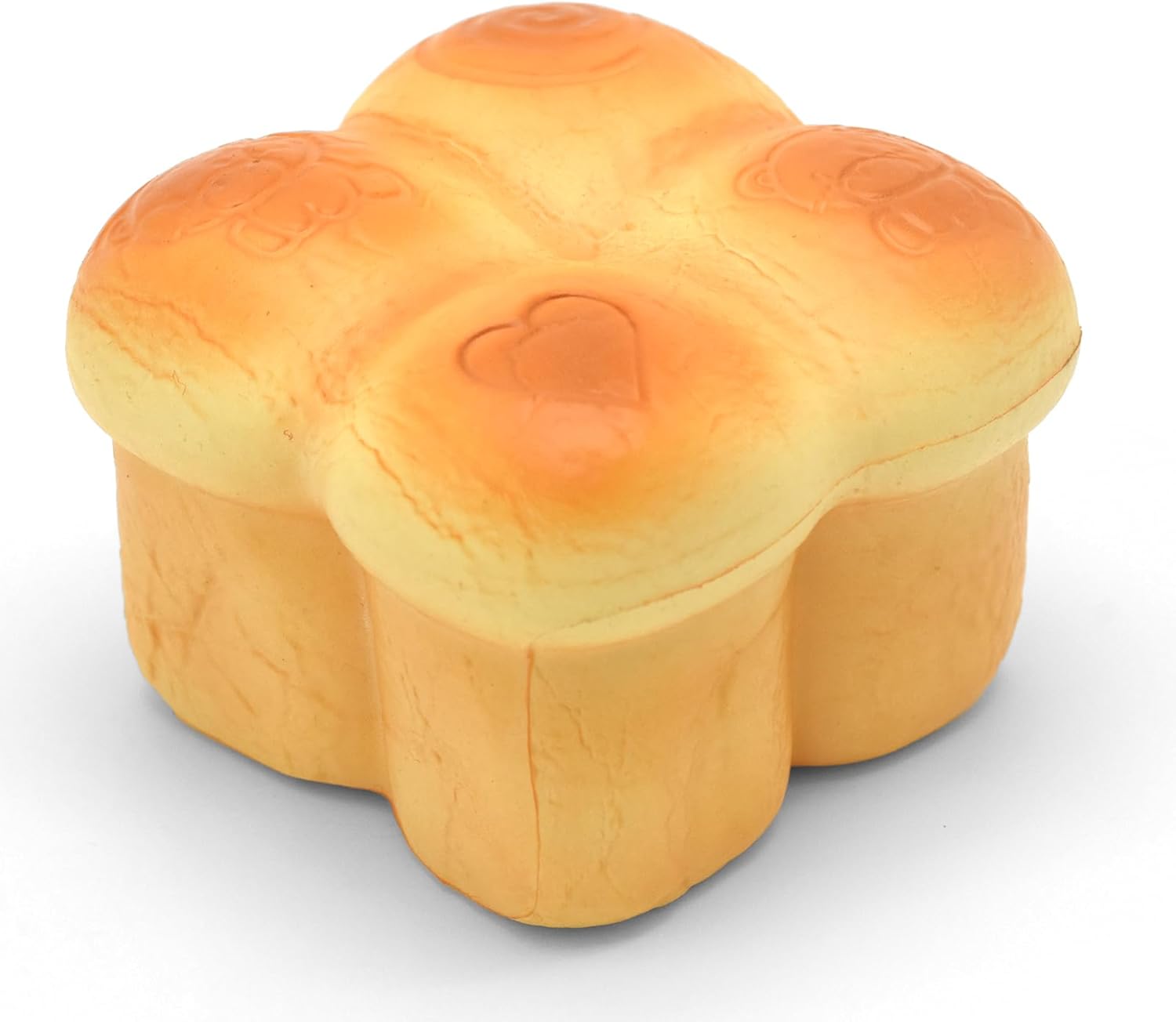 2025 Petals Jumbo Bread Squishy Slow Rising Bear Scented Bread Squishies Stress Relief Toys Gift (Bread)