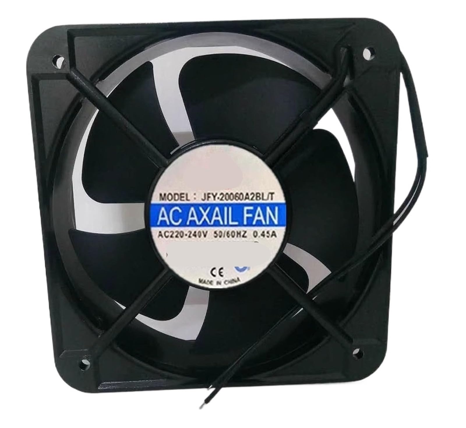 ZBWZXBDJ JFY-20060A2BL/T 20060 20CM 220V 0.45A Axial Flow Fan Cooling Fan