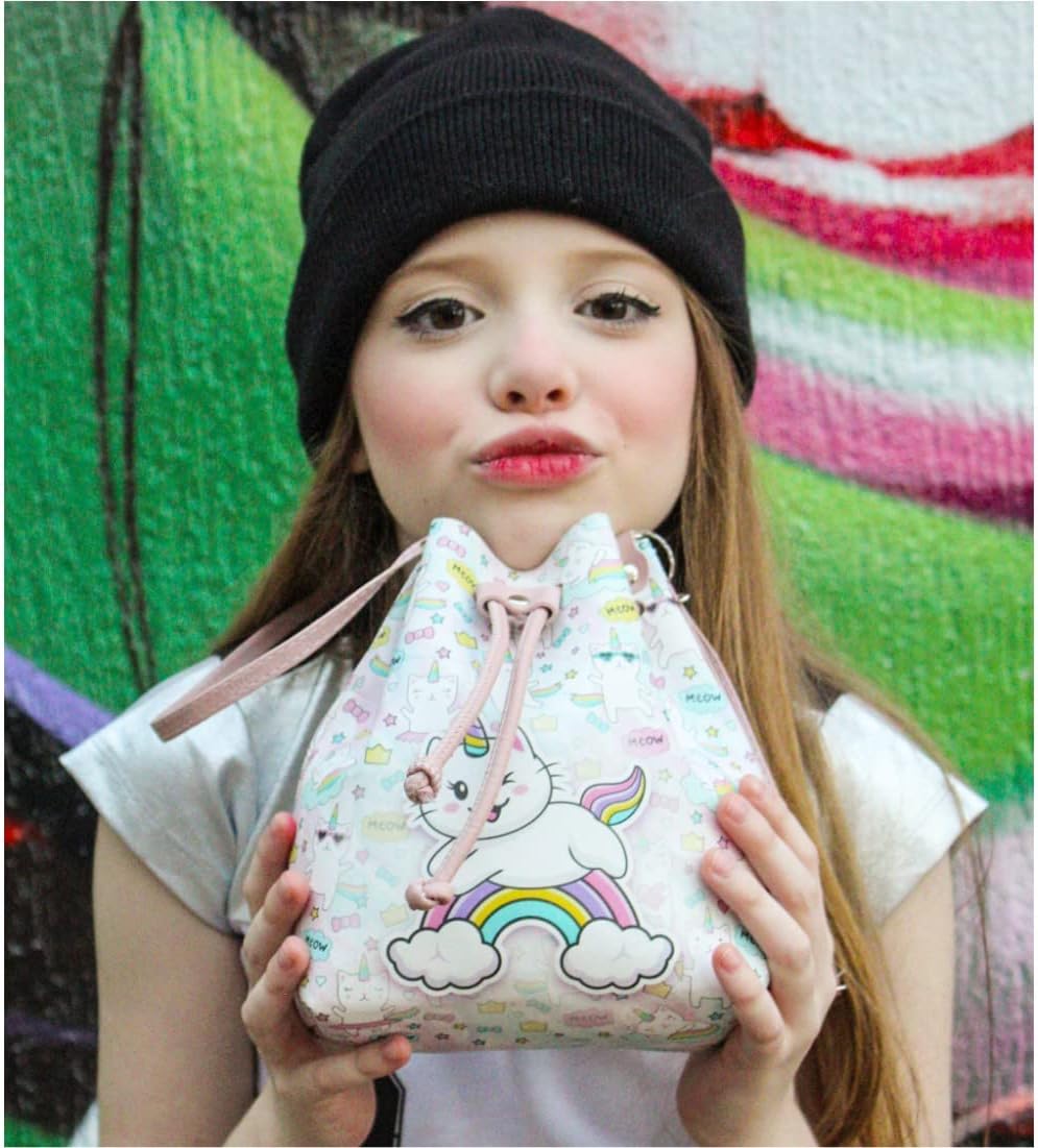 Bolsa Infantil Gatinho Unicórnio, Magicc MI-093