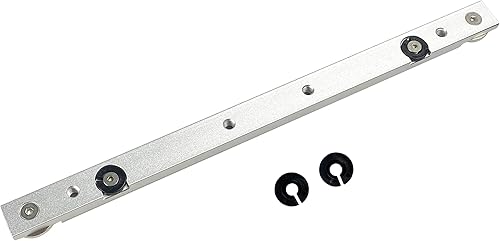 HFS (R) 300MM11.8 "Aleación de aluminio Mitre Bar Slider Mesa Sierra Mitre Rod Herramienta de carpintería de madera