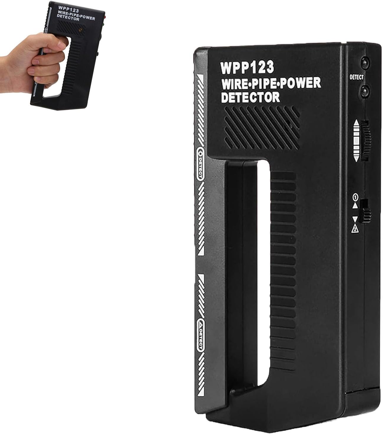 Wpp123 Rilevatore Cavi E Metalli Da Parete | Scanner Multifunzione | Avviso Sonoro E Luminoso | Sensibilit&agrave; Regolabile