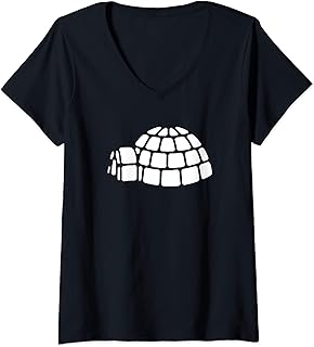 Womens Igloo V-Neck T-Shirt