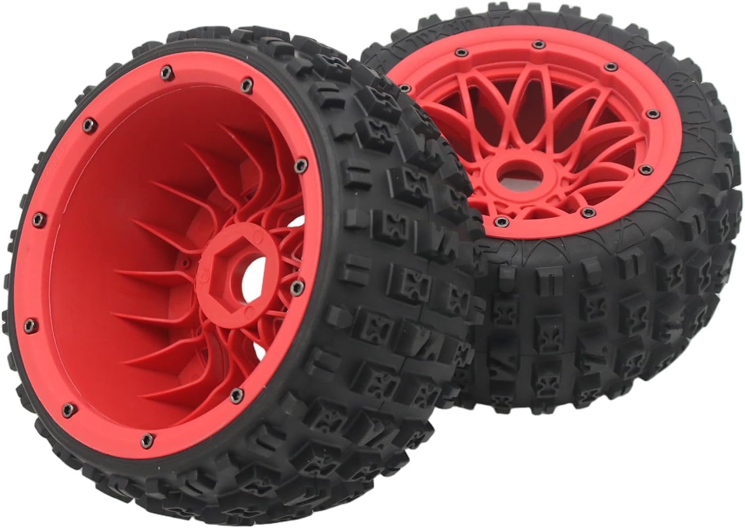 FLMLF Wasteland Rear Assembly Red for 1/5 HPI Baja ROVAN KM 5B Rc Car Parts