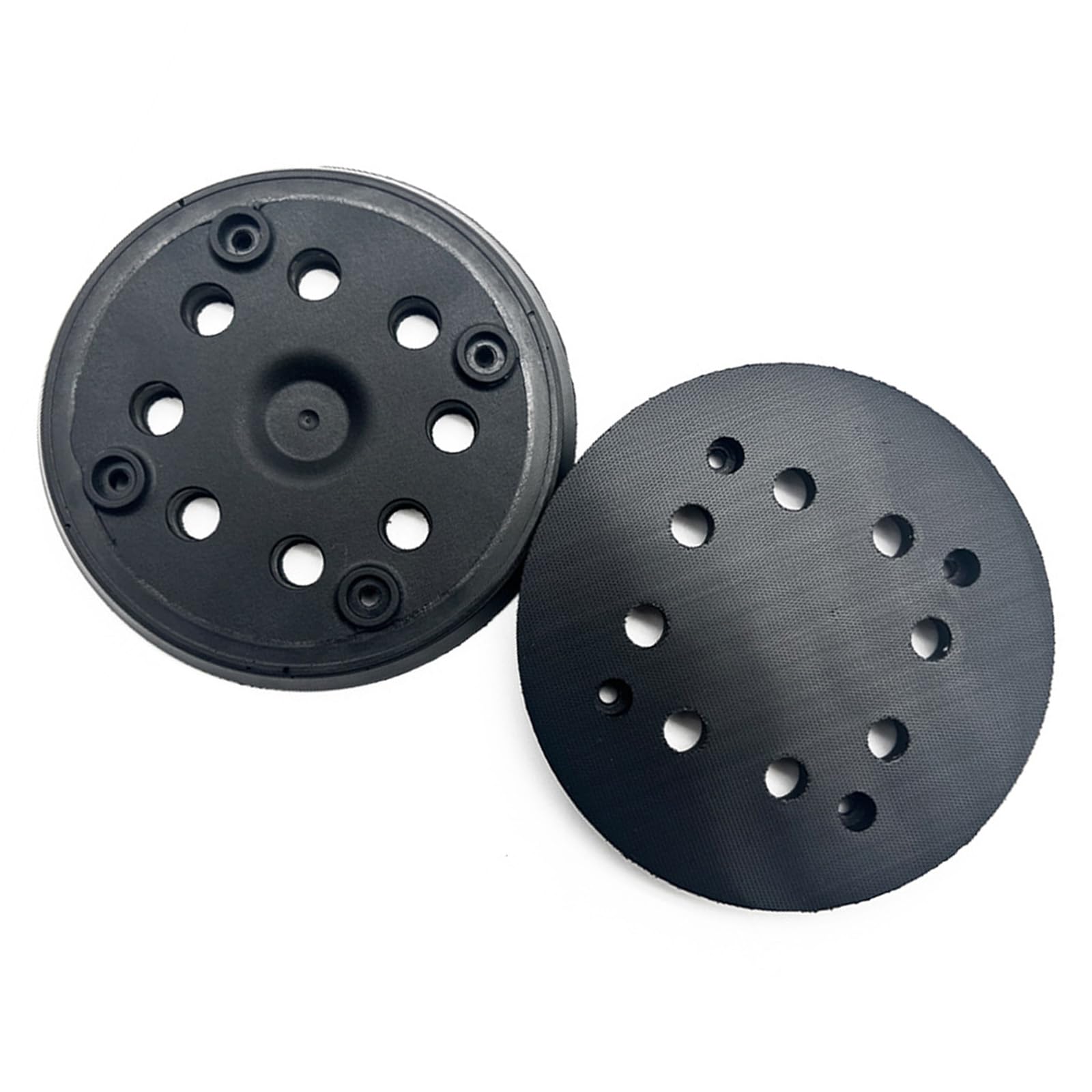 2Pcs 8 Hole 4 Eye Replacement Sander Pad Adhesive Sandpaper Polishing Disc Sanding Backing Plates Polishing Disc Sanding Backing Plates