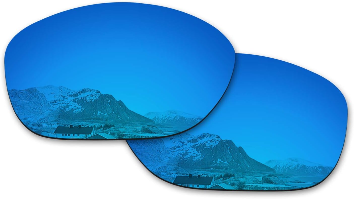 Mirror Polarized Replacement Lenses for Oakley Pit Bull OO9127 Sunglasses - Rich Options