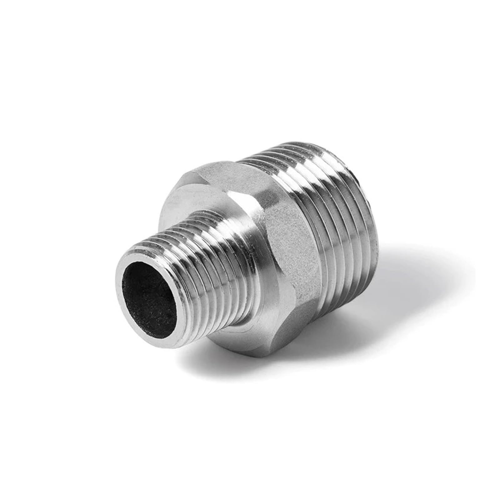 1-1/4" to 1/2" BSP Male thread reducer 304 stainless steel pipe fittings connector reducer