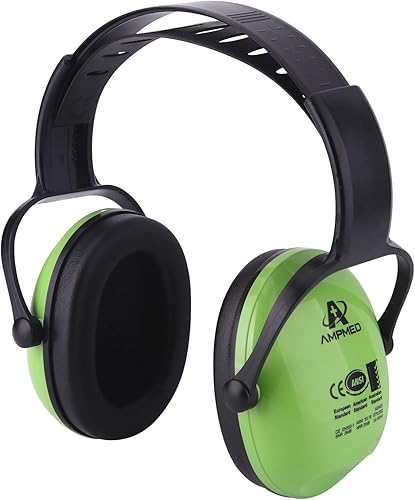 Amplim Orejeras para reducir el ruido Auriculares con cancelación de ruido para niños y adolescentes Orejeras certificadas por ANSI americano, CE