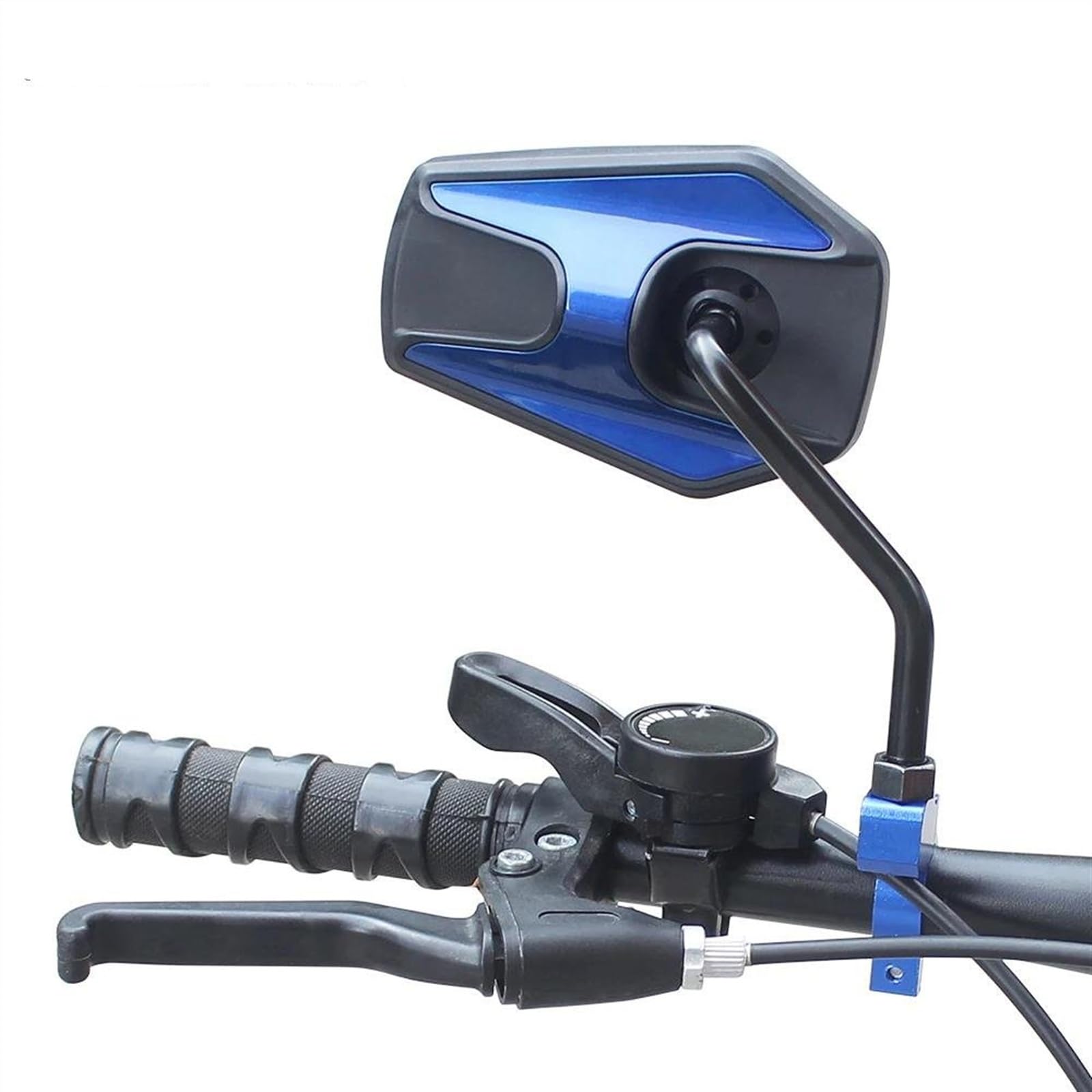 Moto Specchietto Adatto Per Manubri Per Bici Da 21-23 Mm. Accessori Per Specchietti Per Ciclismo Girevoli Regolabili Per Specchietto Per Manubrio Bici 1 Paio Moto Specchio Laterale (Colore : Red1)