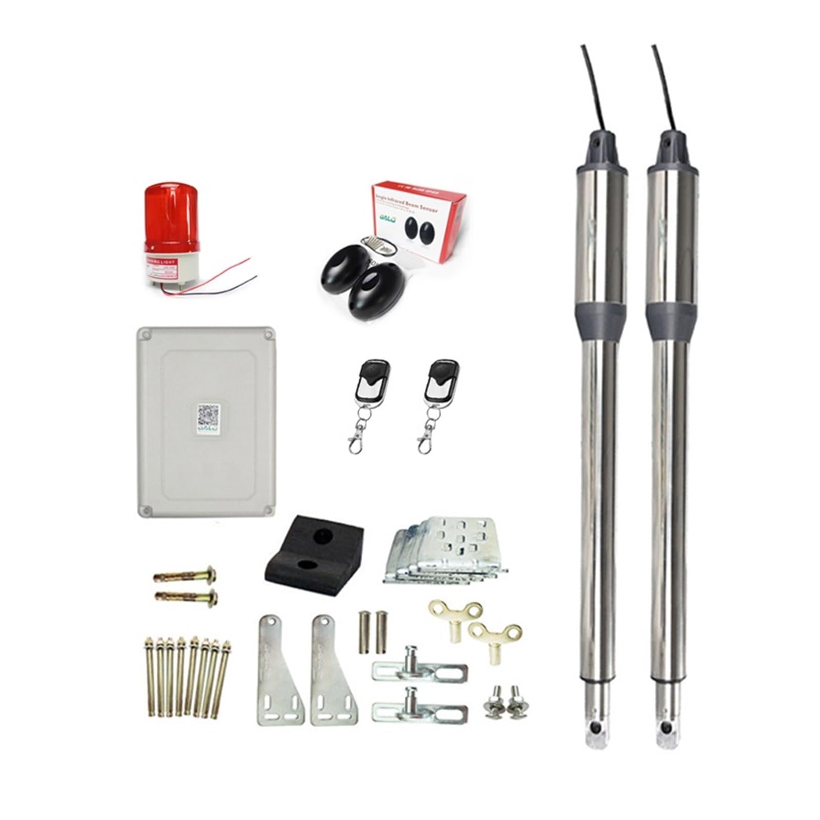 Sistema de automatización de Control de Acceso con abridor de Puerta batiente Opcional, Encendido 50M(Kit e)