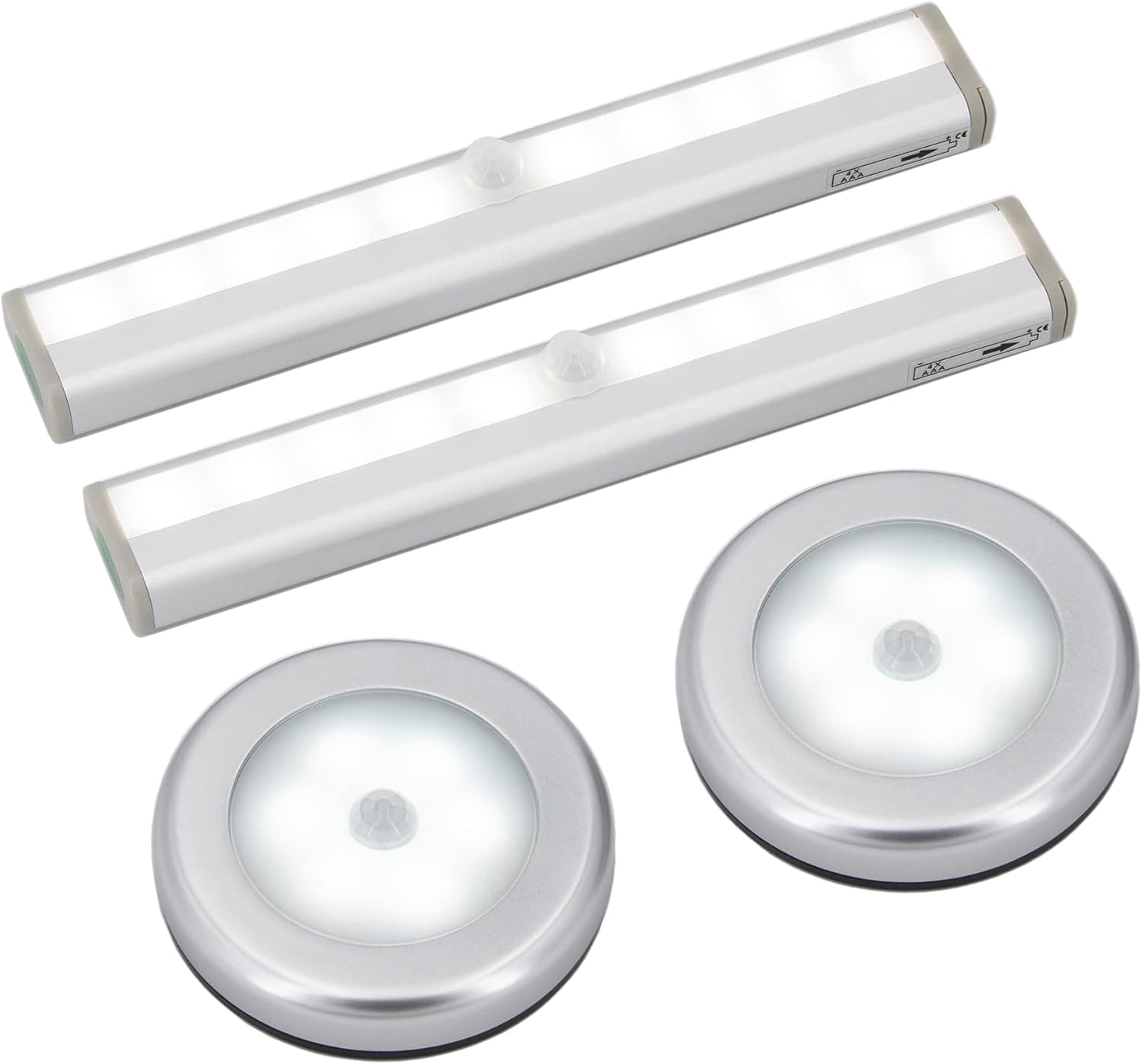 Cofufu 4PCS LED Closet Light Motion Activated, Under Lights, Homelife Motion Sensor LED