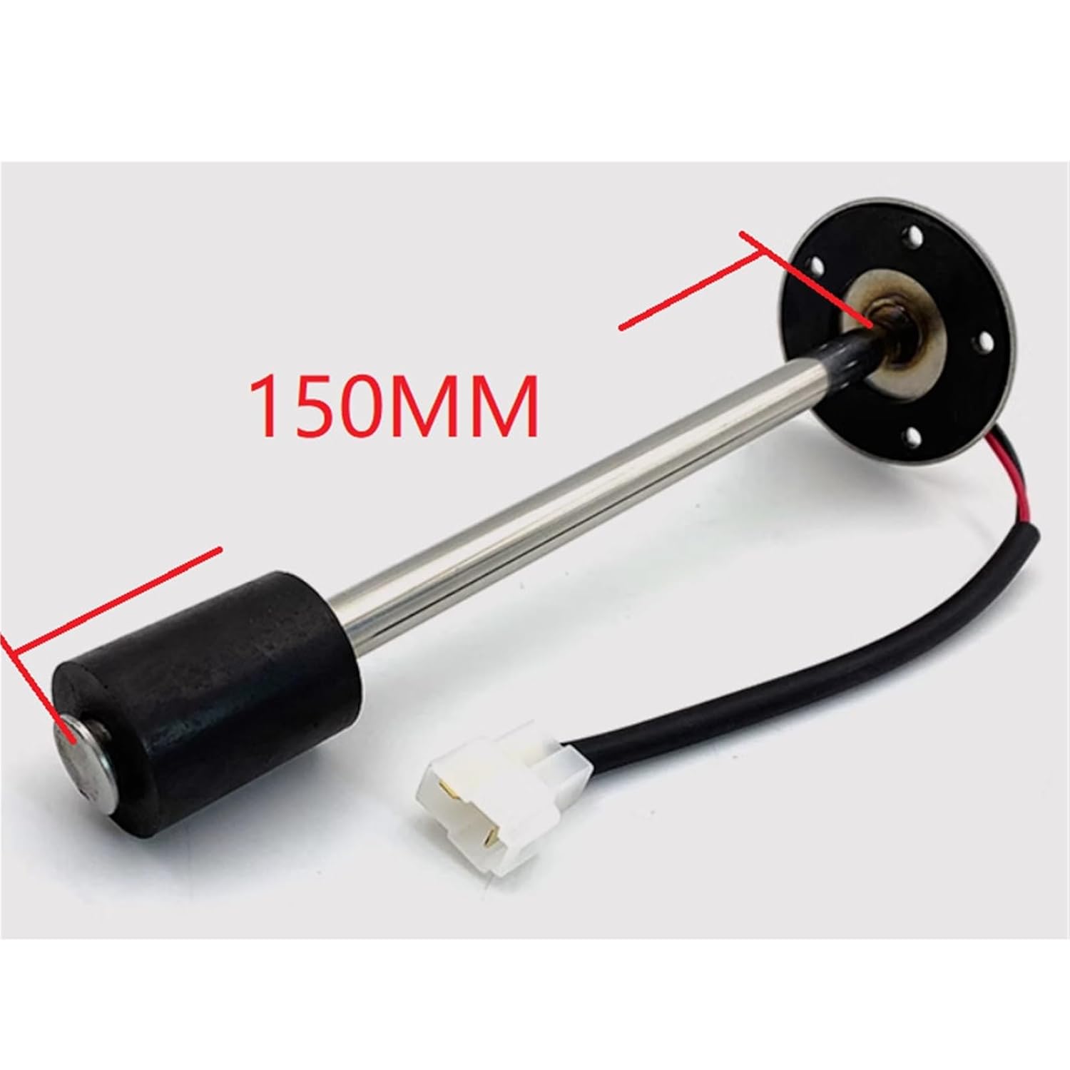 Car Fuel Level Sensor 0-190 ohm Stainless Steel A5 Oil Tank Level Meter Sensor 100mm 200mm 500mm for Boat Auto Car 12V24V(100mm)