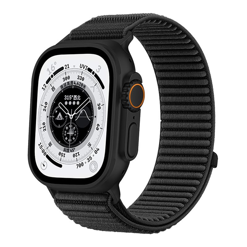 Image of Printme Nylon Sport Band Compatible with Apple Watch Band 44mm 45mm 46mm 49mm 42mm, Stretchy Trail Strap Elastic belt for iWatch Series 11 10 9 8 7 6 5 4 SE Ultra / 2 /3