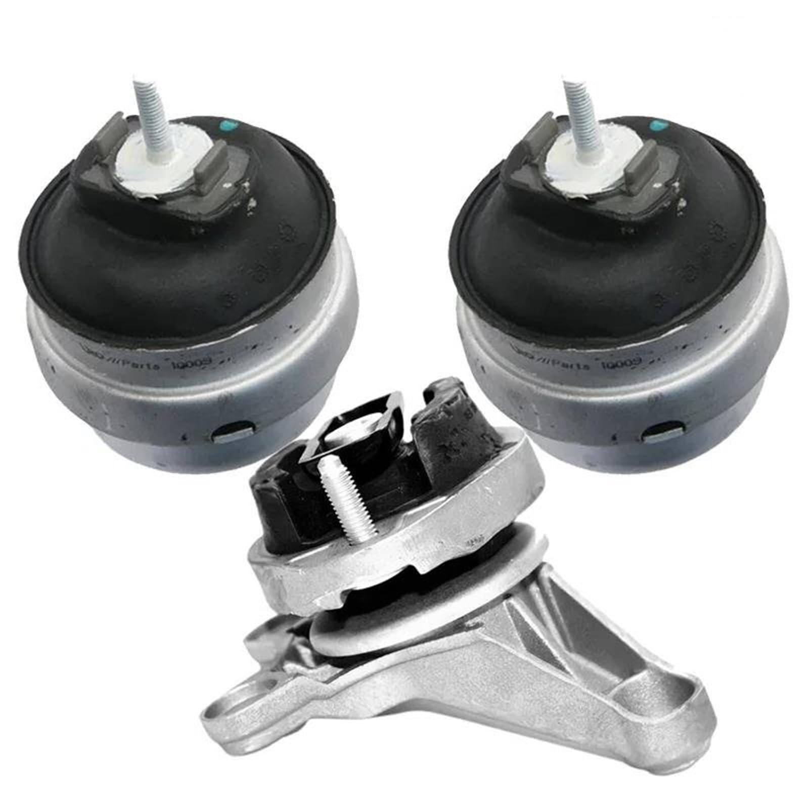 3PCS Set Car Transmission Engine Mount Insulator for A4 2006-2008 L4-2.0L 8E0199379BJ 8E0199382AJ 8E0399105HM