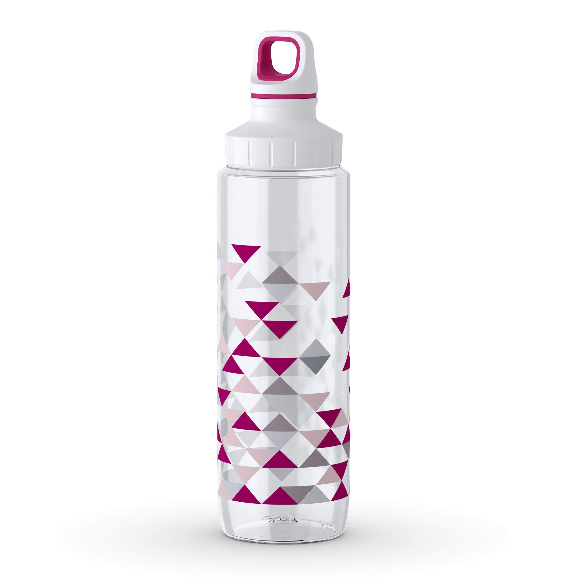 TefalK3172112 Drink2go Tritan Water Bottle Triangle 0.7L Automatic Close Function 100% Leak-Proof BPA Free