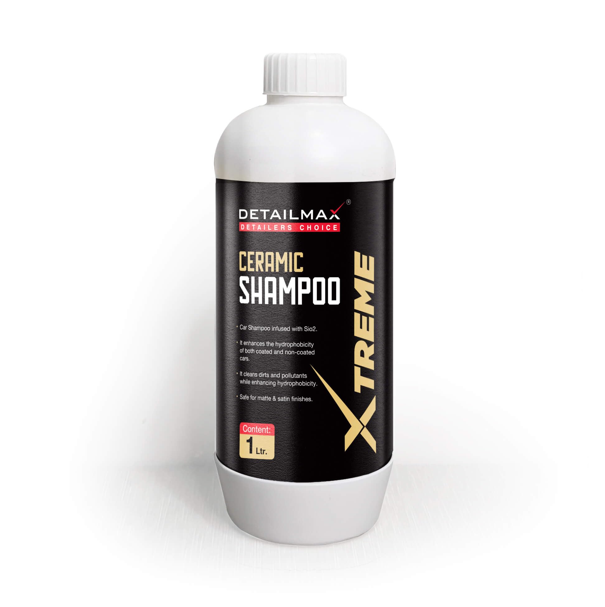 DETAILMAX® XTREME Ceramic Car Shampoo 1L – Silica-Infused Car Wash for Ceramic Coated Vehicles | Hydrophobic Shine, Water Beading, Streak-Free Finish | Safe for All Paint & Matte Surfaces-picture-33