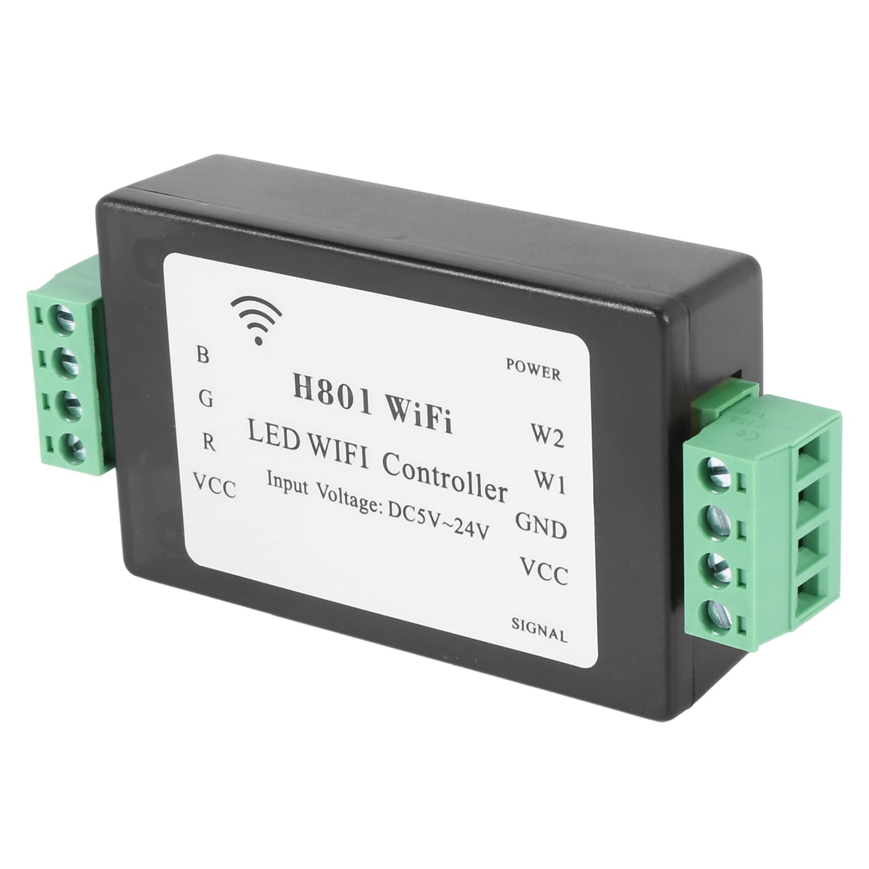 3X H801 RGBW LED Controller WIFI Controller RGB LED Ingresso DC5-24V per 5050 2835 3528 SMD LED Nastro Un Nastro Leggero