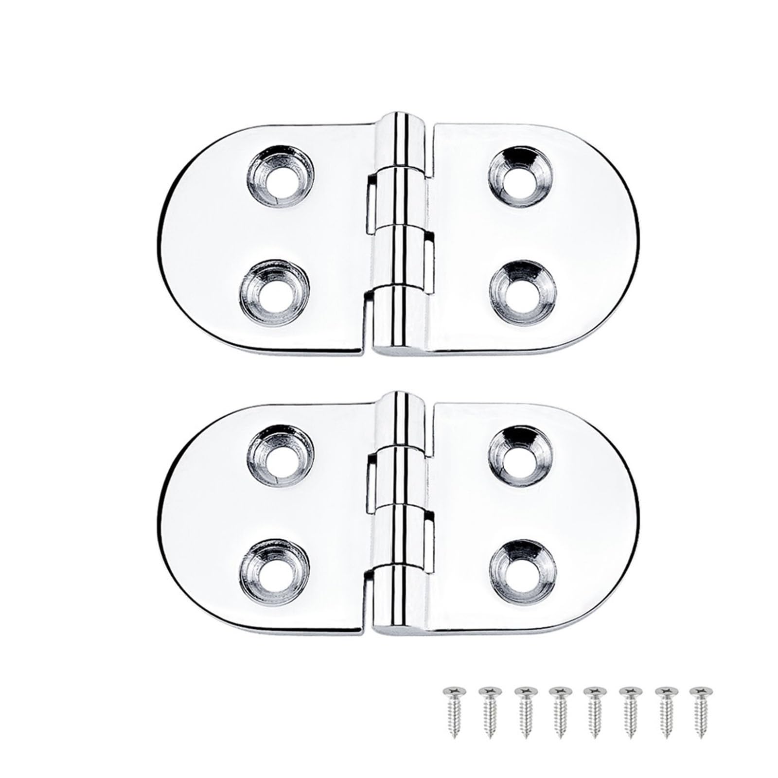 Shundeed One Color 2Pcs 38 * 75Mm Heavy-Duty Ship Hinge, Door With Butt Hinge, Marine-Grade 316 Ship Caravan Rv Deck Cabinet Drawer Hardware.