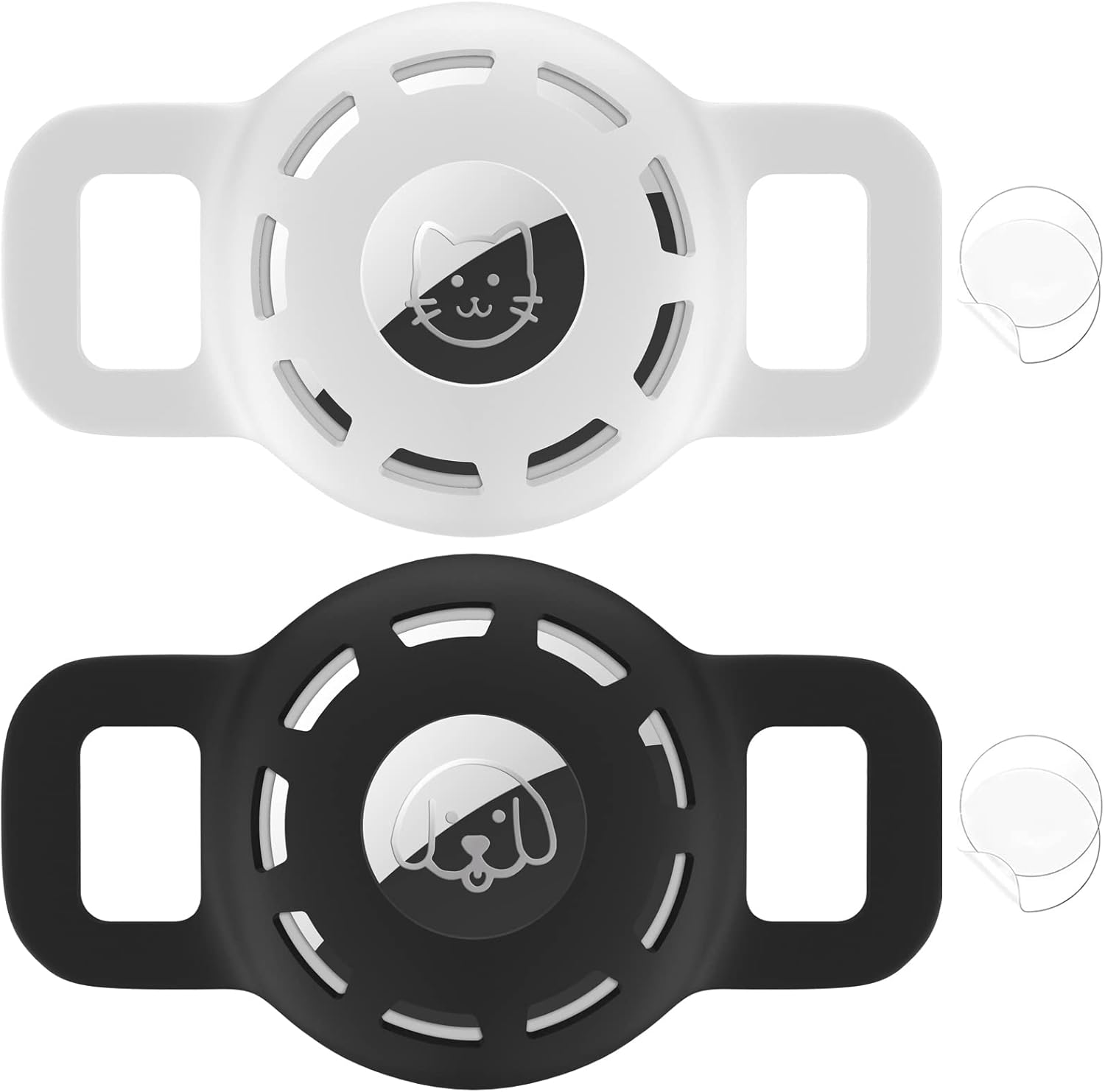 Airtag Cat Collar Holder for Apple Air Tag Cat Collar Holder Within 1/2 inch