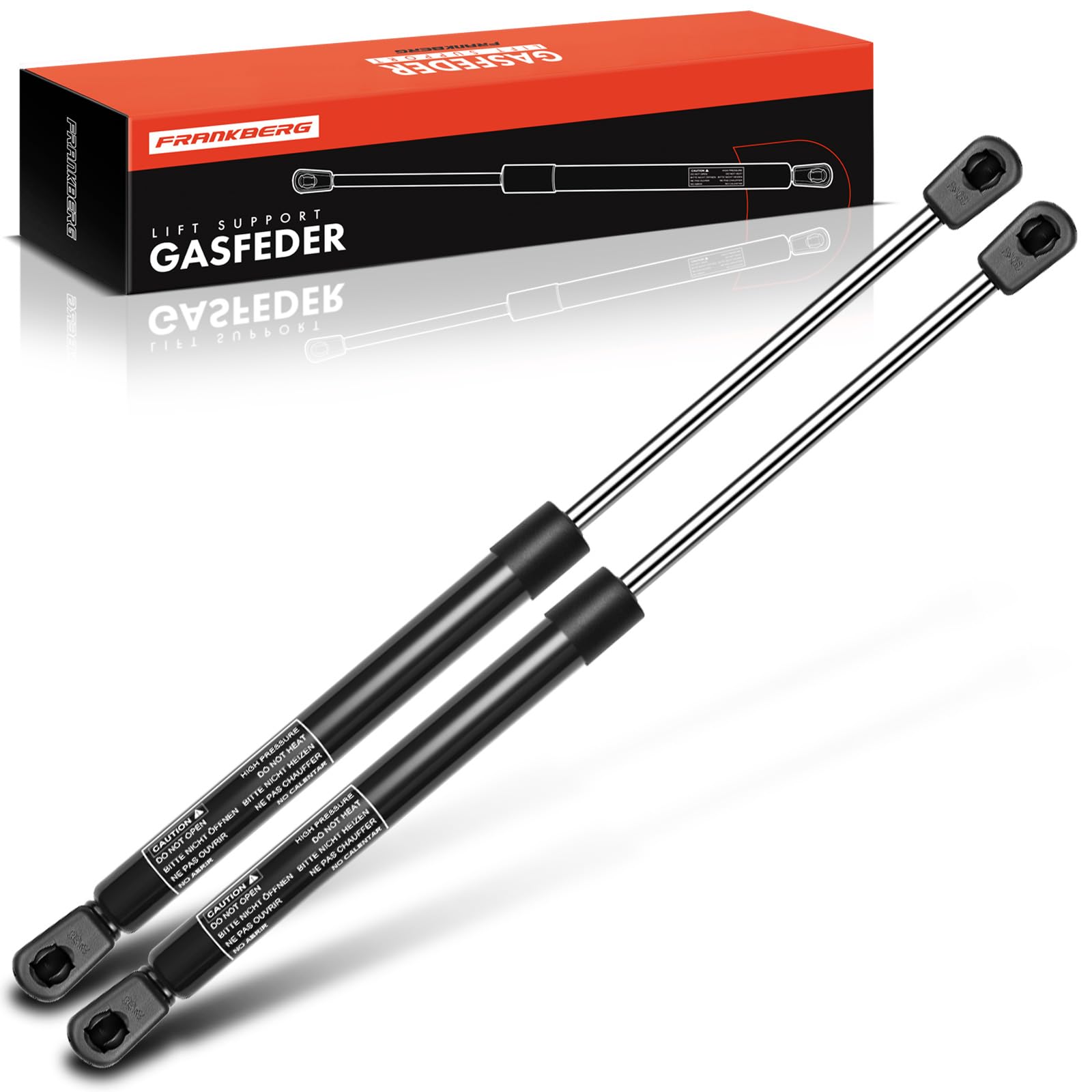 Frankberg 2x Gas Struts Rear Window Compatible with Sorento AWD I JC SUV 2002-2009 Sorento I MK I SUV 2002-2009 Replace# 87180-3E000