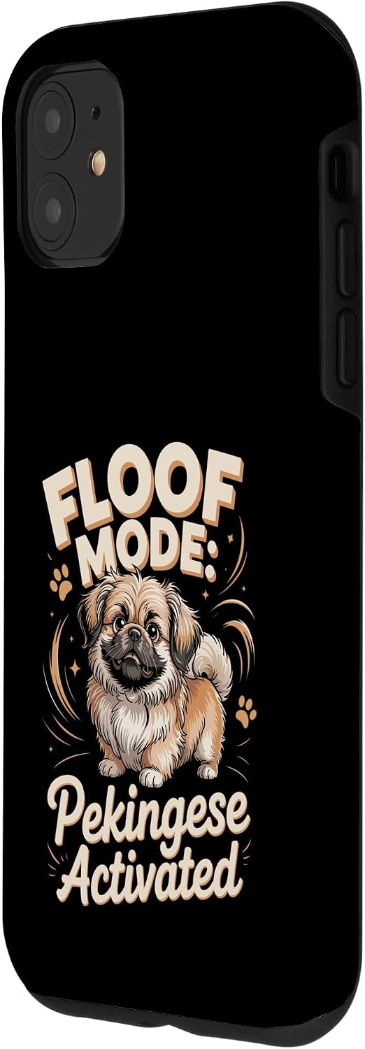 Floof Mode Pekingese Activated Peke Dog Case for iPhone 11 image 2