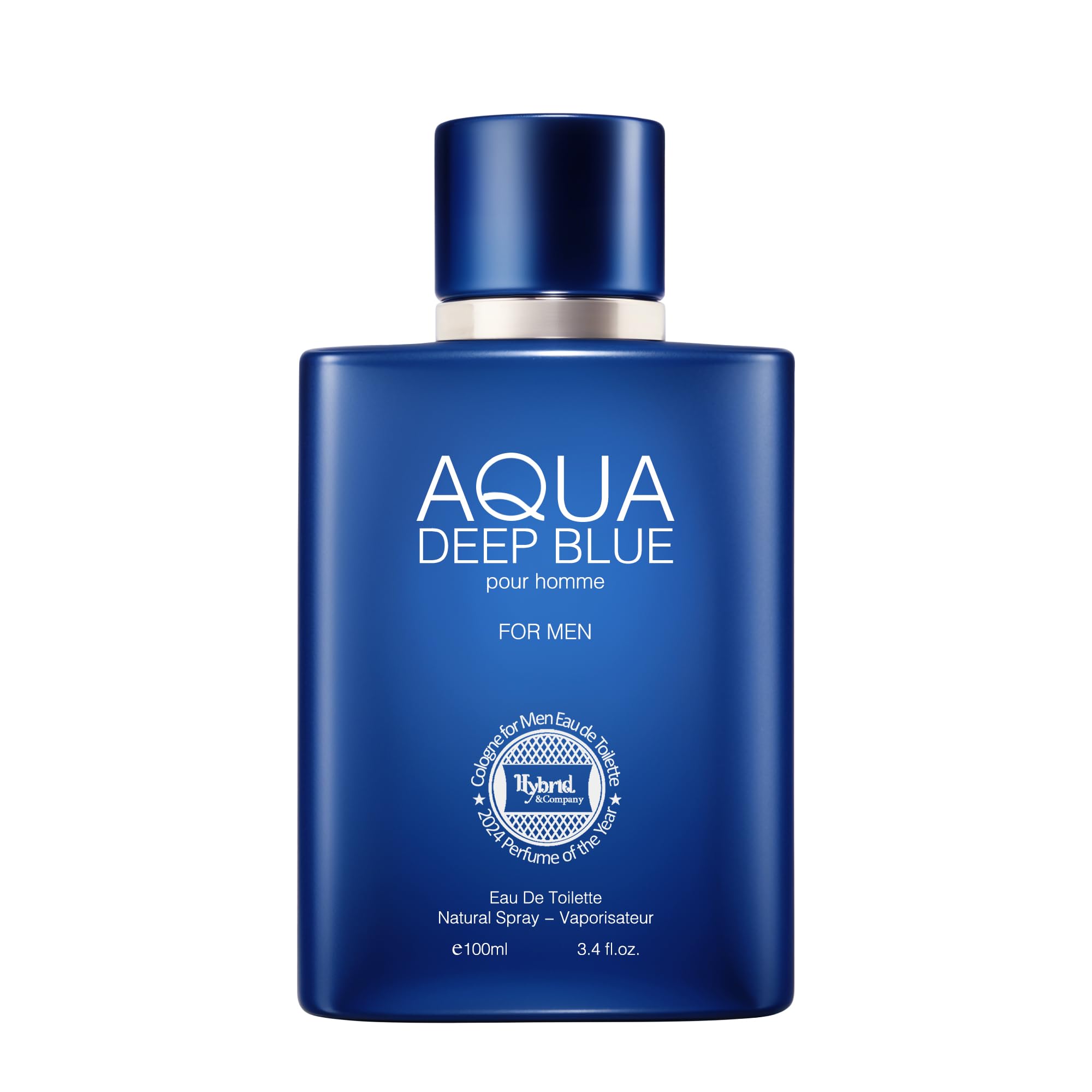 Amazon.com : Hybrid & Company Aqua Deep Blue Pour Homme For Men