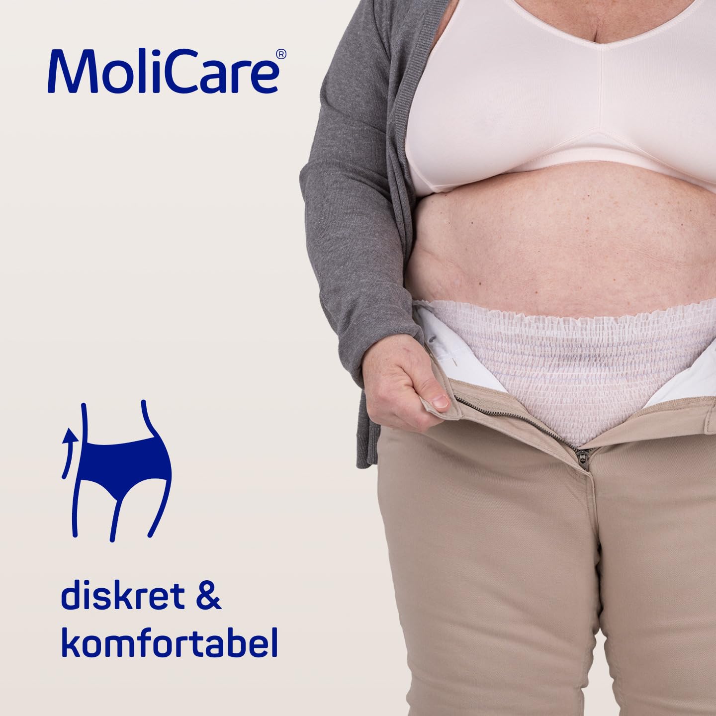 MoliCare premium Mobile 6 Tropfen Größe XXL, Inkontinenzhosen für Frauen und Männer mit mittlerer Inkontinenz, extra Auslaufschutz, fortschrittlicher Hautschutz, verbesserte Passform, 14 Stück