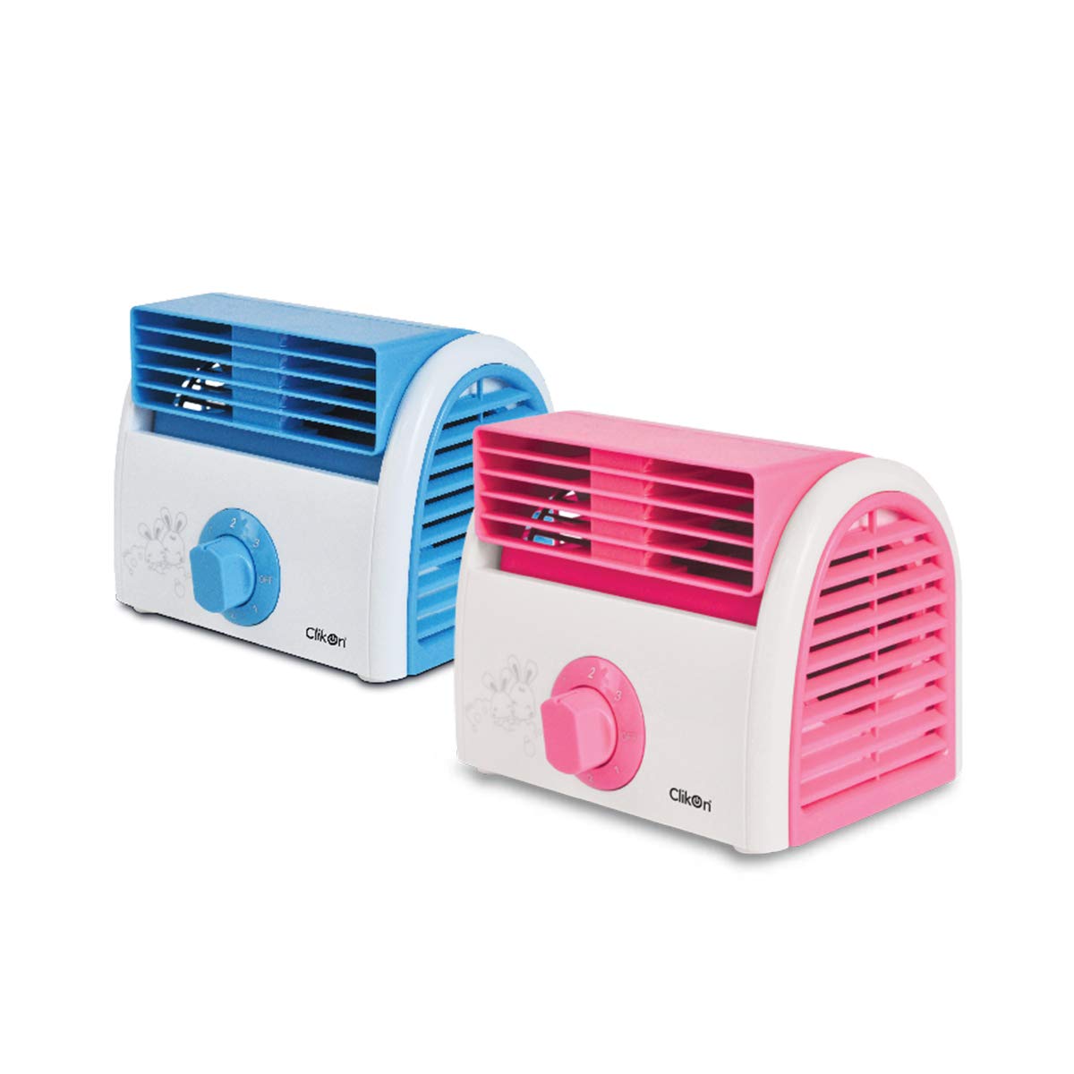 Clikon Mini Fan Student Edition, Assorted Colours, Ck2191